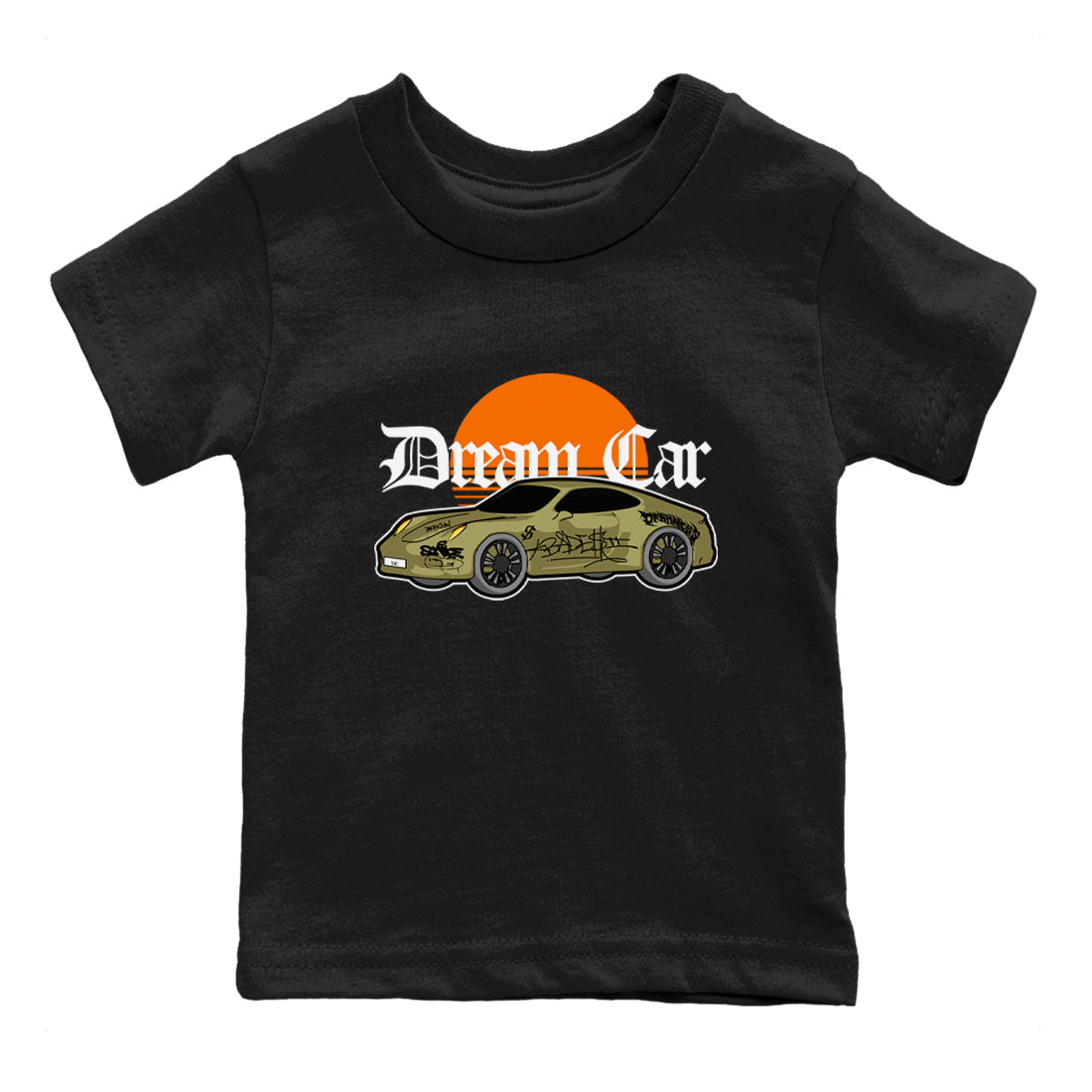 Dream Car snkmatch Tees Kids - Air Jordan 5 Olive