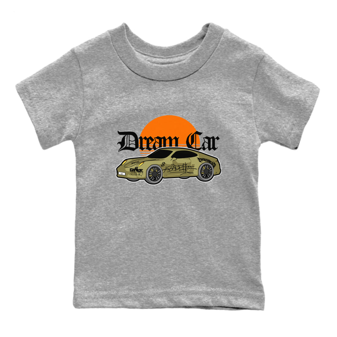 Dream Car snkmatch Tees Kids - Air Jordan 5 Olive