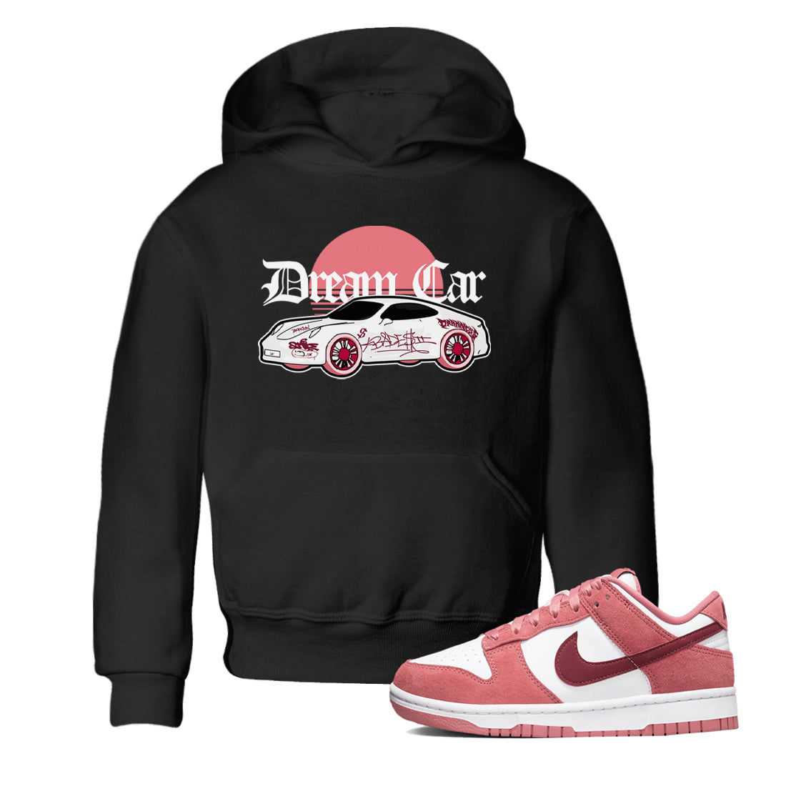 Dream Car snkmatch Tees Kids - Dunk Valentines Day 2024