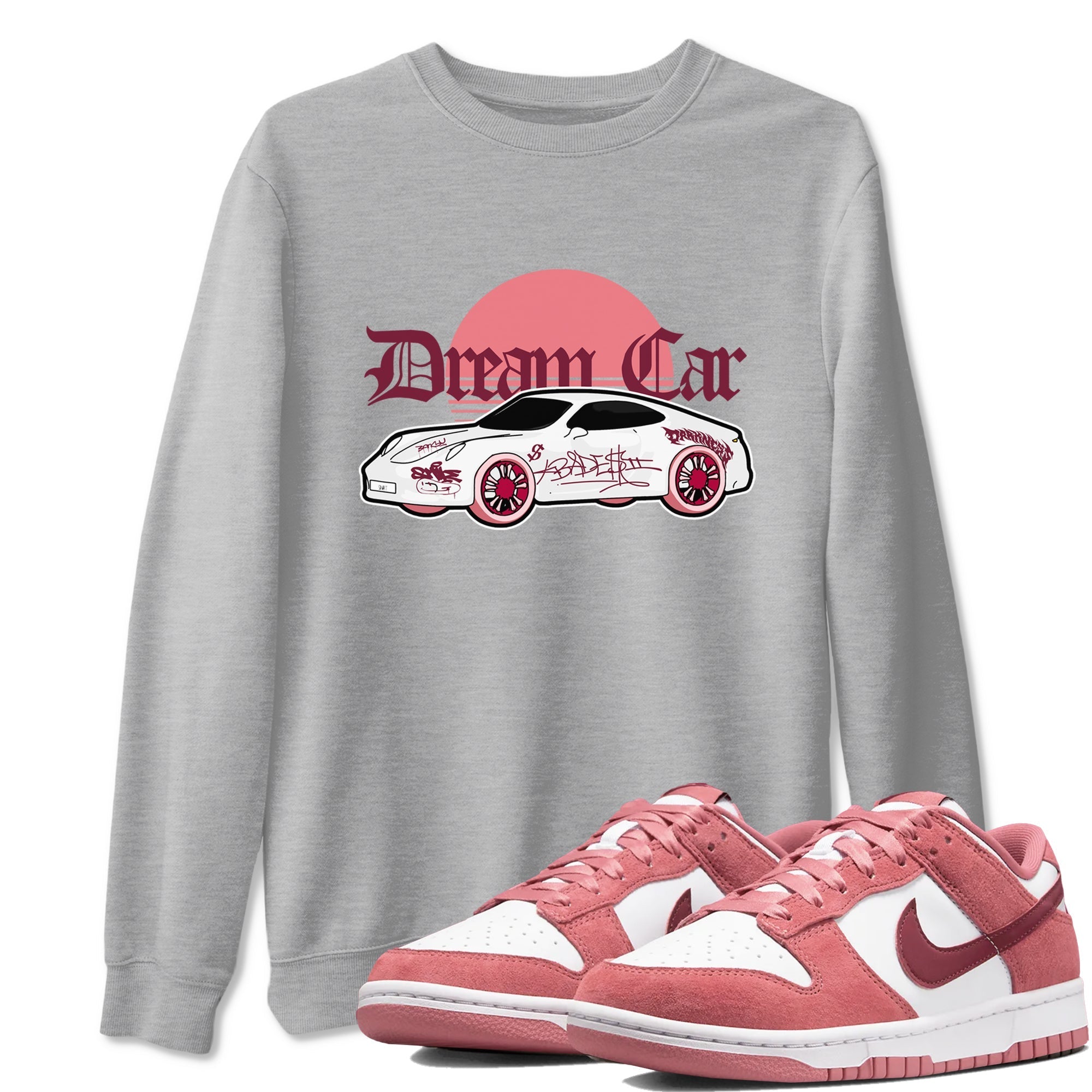 Dream Car snkmatch Tees - Dunk Valentines Day 2024