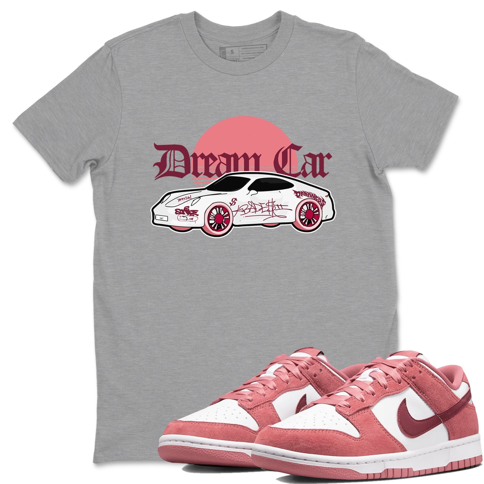 Dream Car snkmatch Tees - Dunk Valentines Day 2024