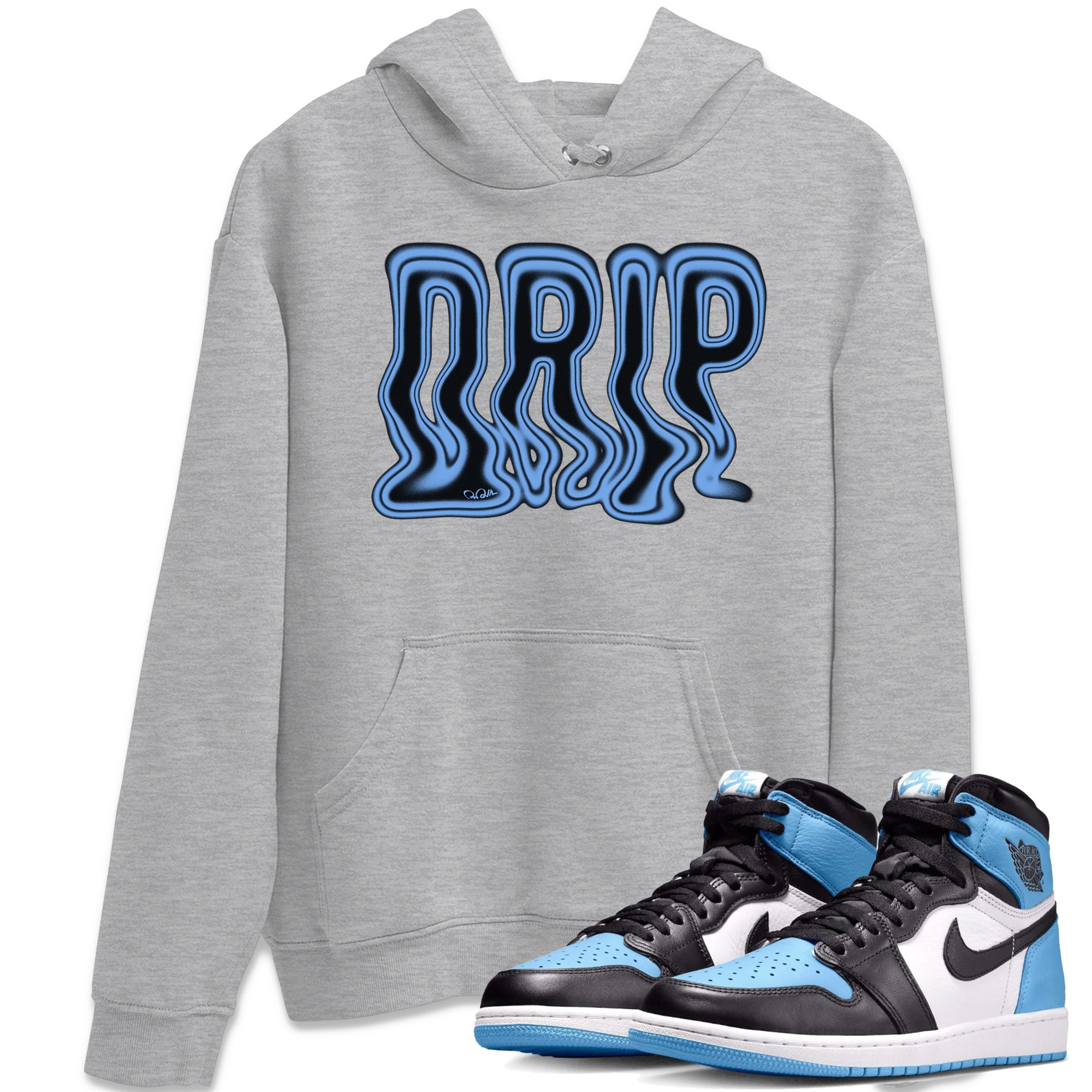Drip Unisex Tops - Air Jordan 1 UNC Toe