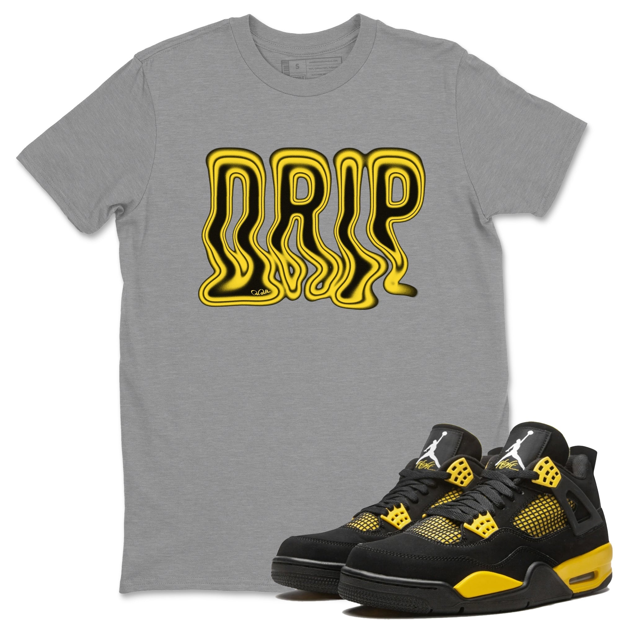 Drip Unisex Tops - Air Jordan 4 Thunder