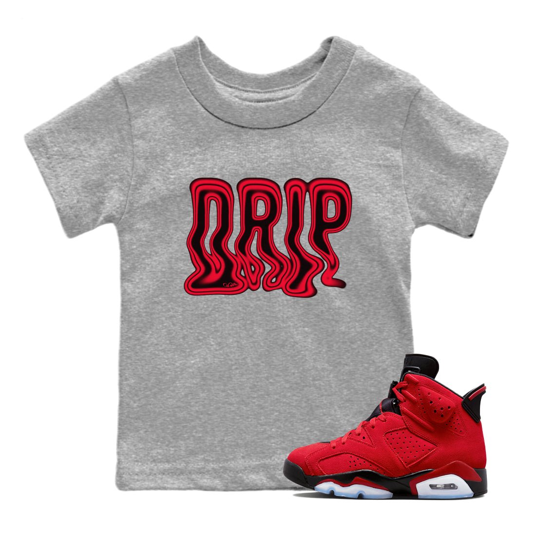 Drip Kids Tops - Air Jordan 6 Toro Bravo