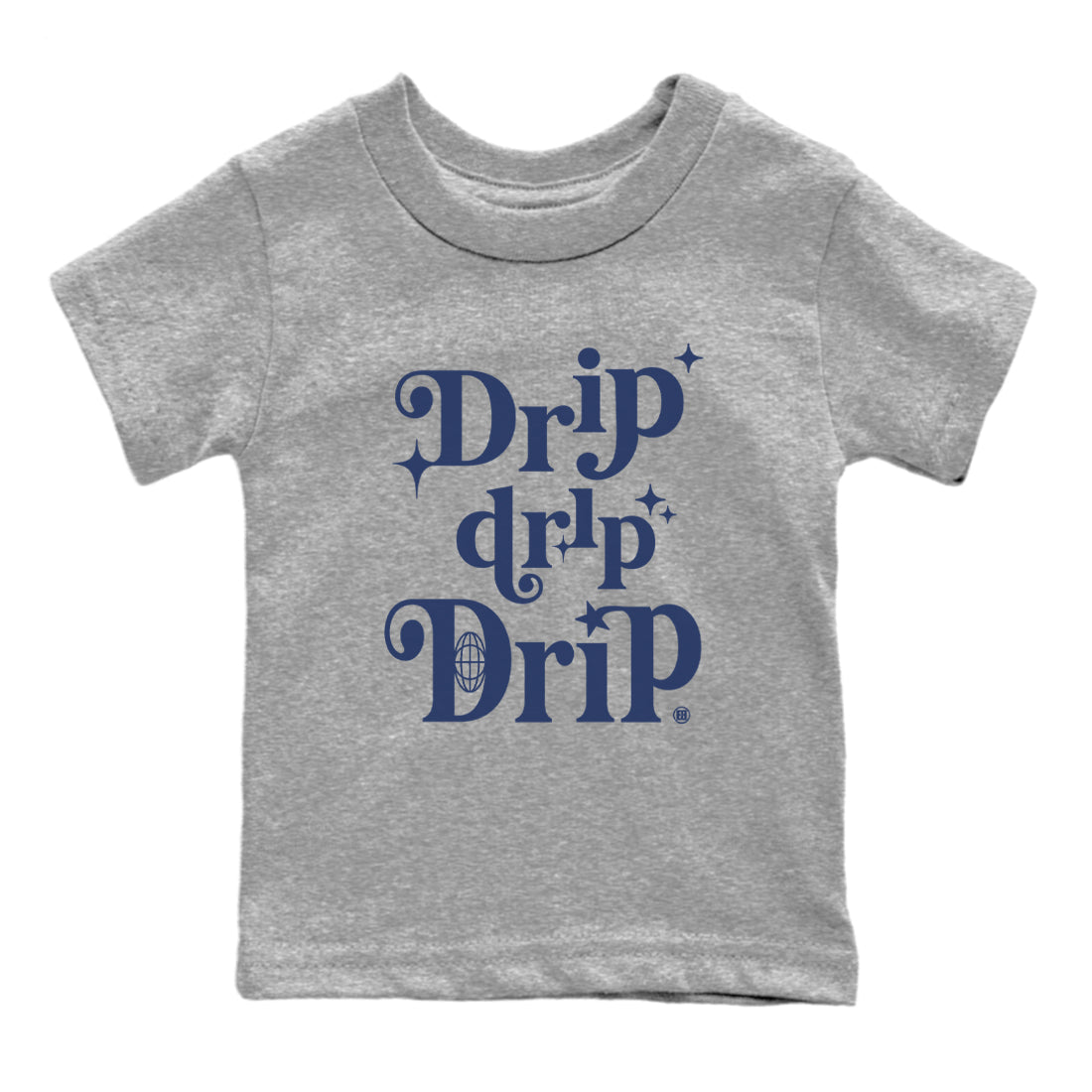 Drip Drip Drip snkmatch Tees Kids - Air Jordan 1 Midnight Navy