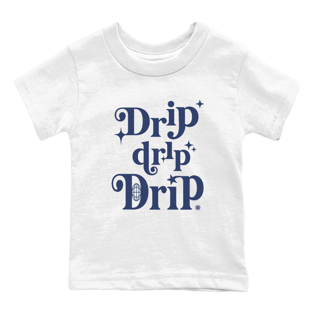 Drip Drip Drip snkmatch Tees Kids - Air Jordan 1 Midnight Navy