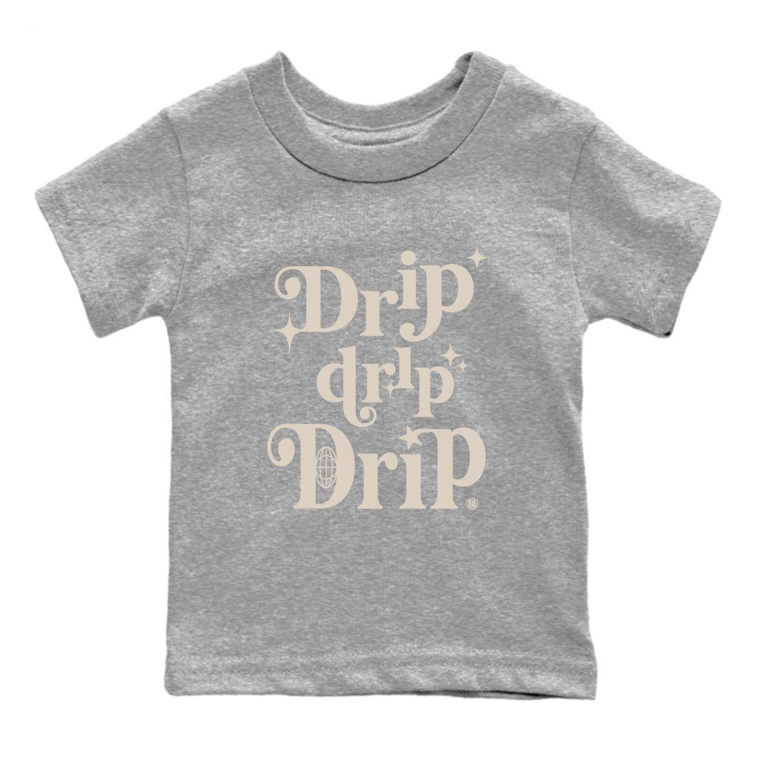 Drip Drip Drip snkmatch Tees Kids - Air Jordan 4 A Ma Maniere x Fossil Stone