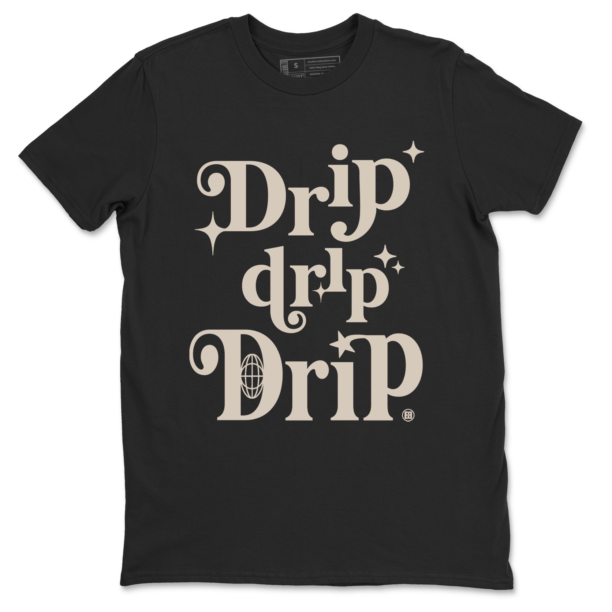 Drip Drip Drip snkmatch Tees - Air Jordan 4 A Ma Maniere x Fossil Stone