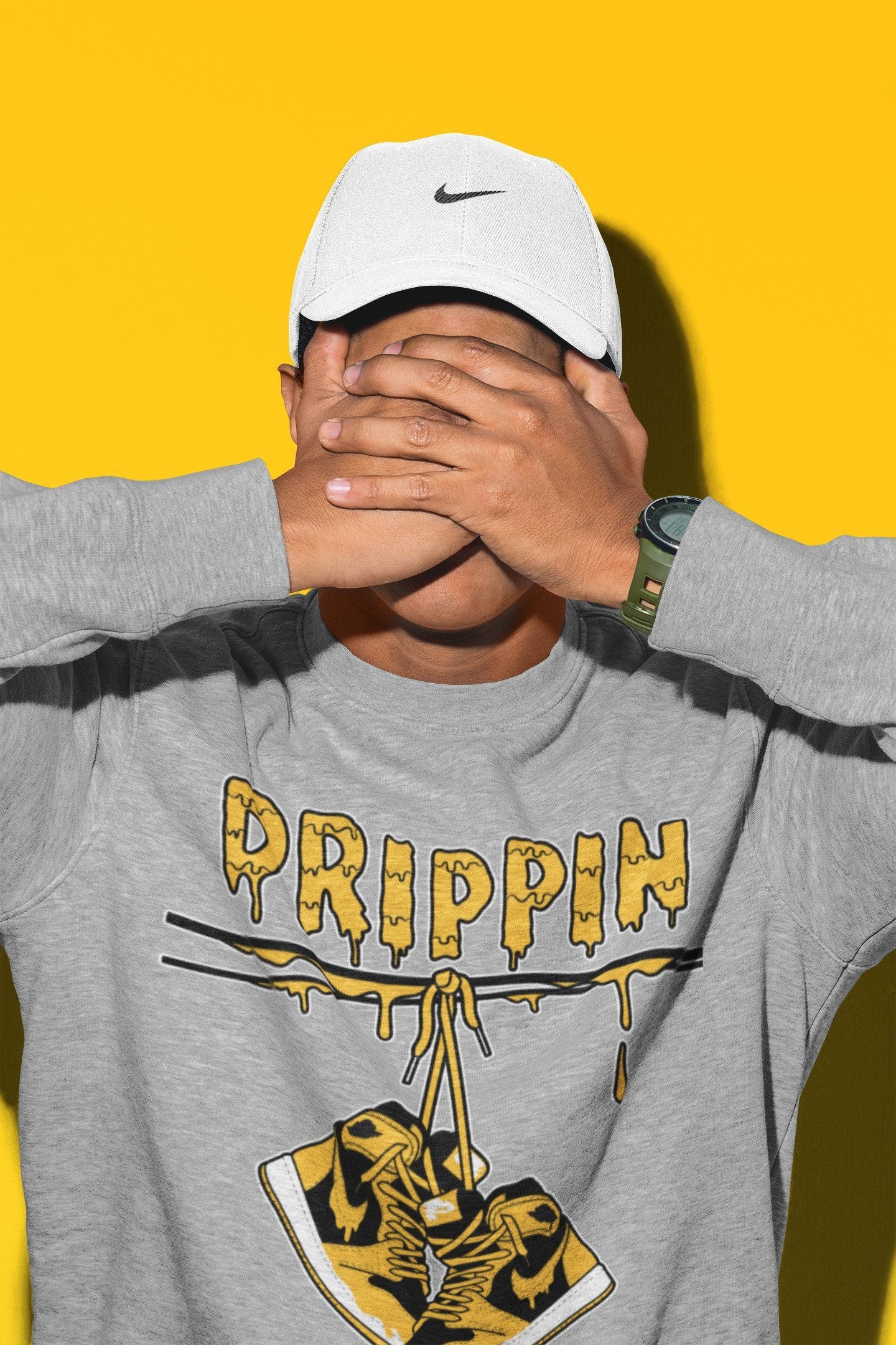 Drippin Unisex Tops - Air Jordan 1 Pollen