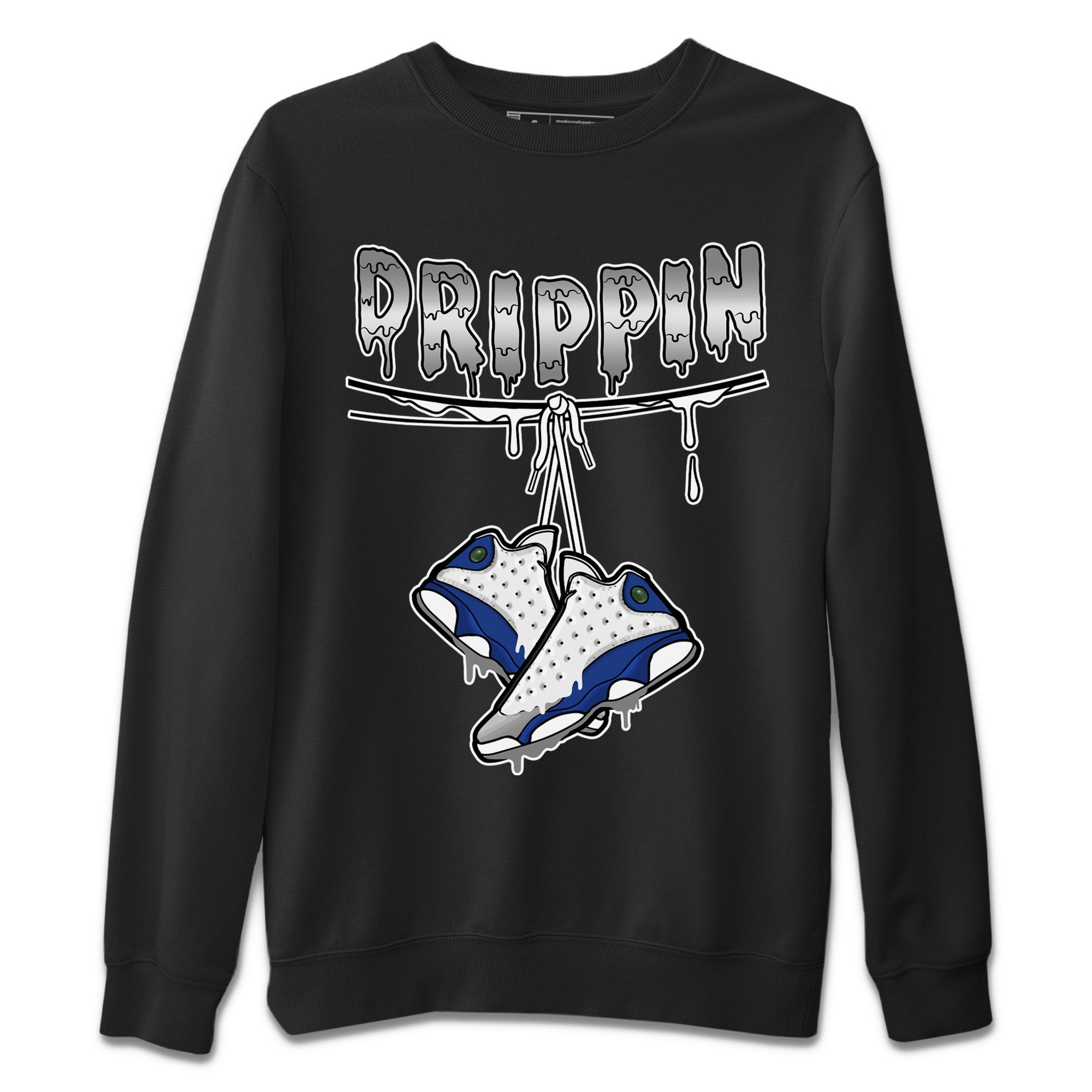 Drippin Unisex Tops - Air Jordan 13 French Blue