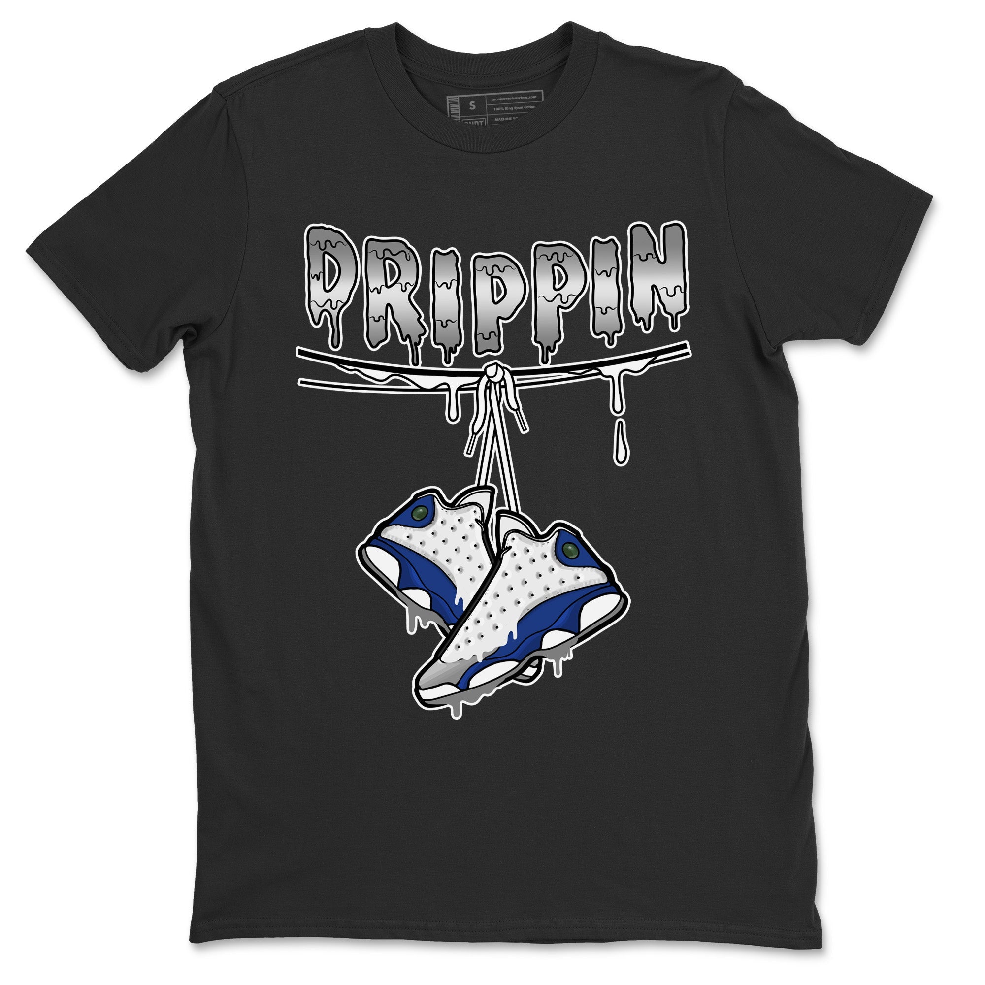 Drippin Unisex Tops - Air Jordan 13 French Blue