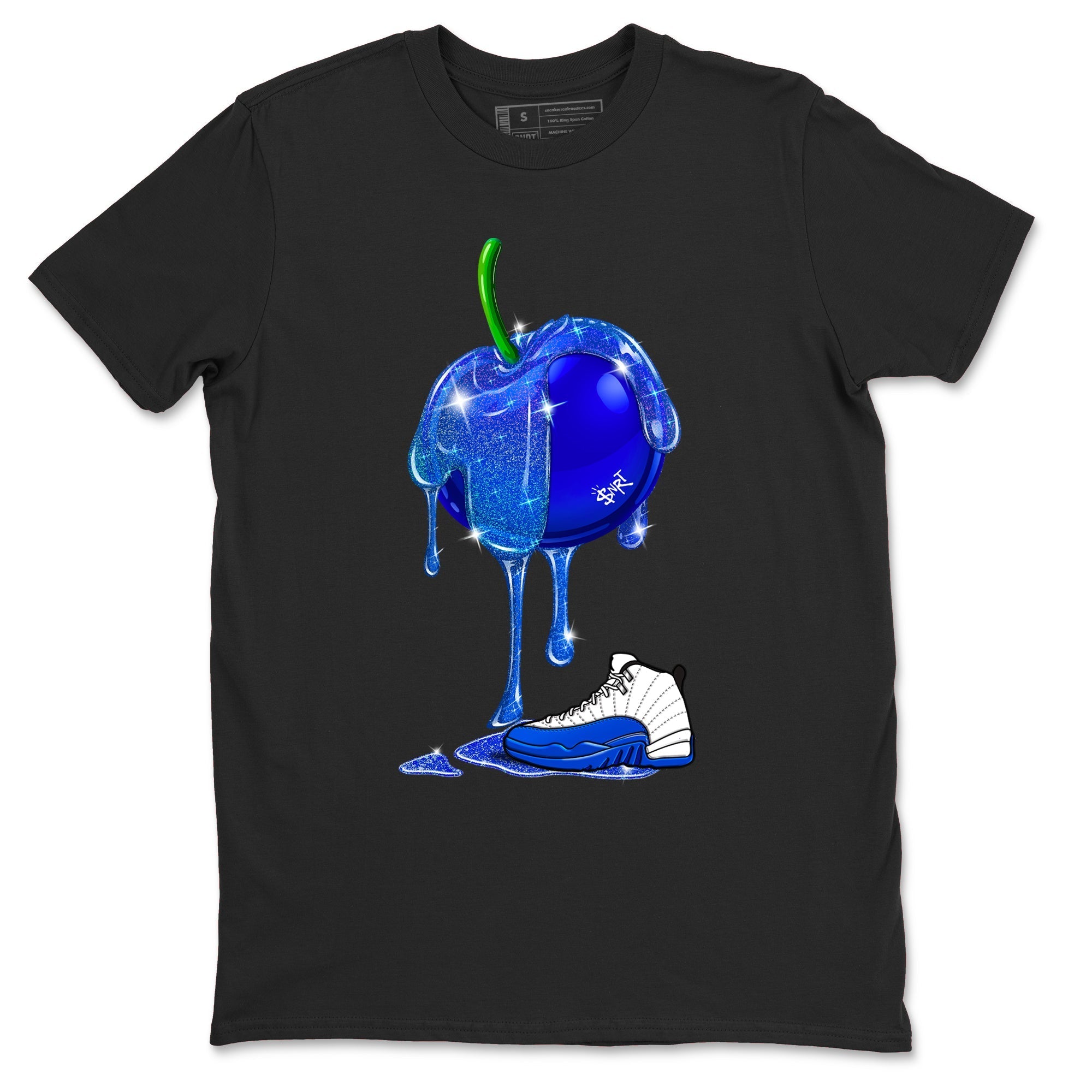 Dripping Blueberry snkmatch Tees - Air Jordan 12 Blueberry