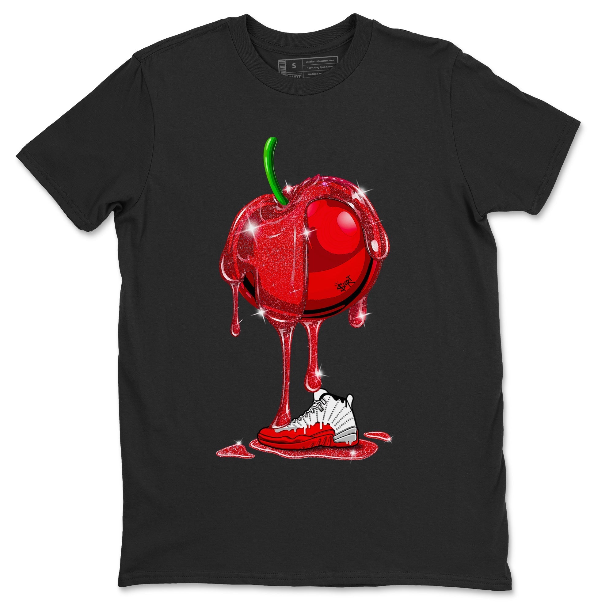 Dripping Cherries Unisex Tops - Air Jordan 12 Cherry