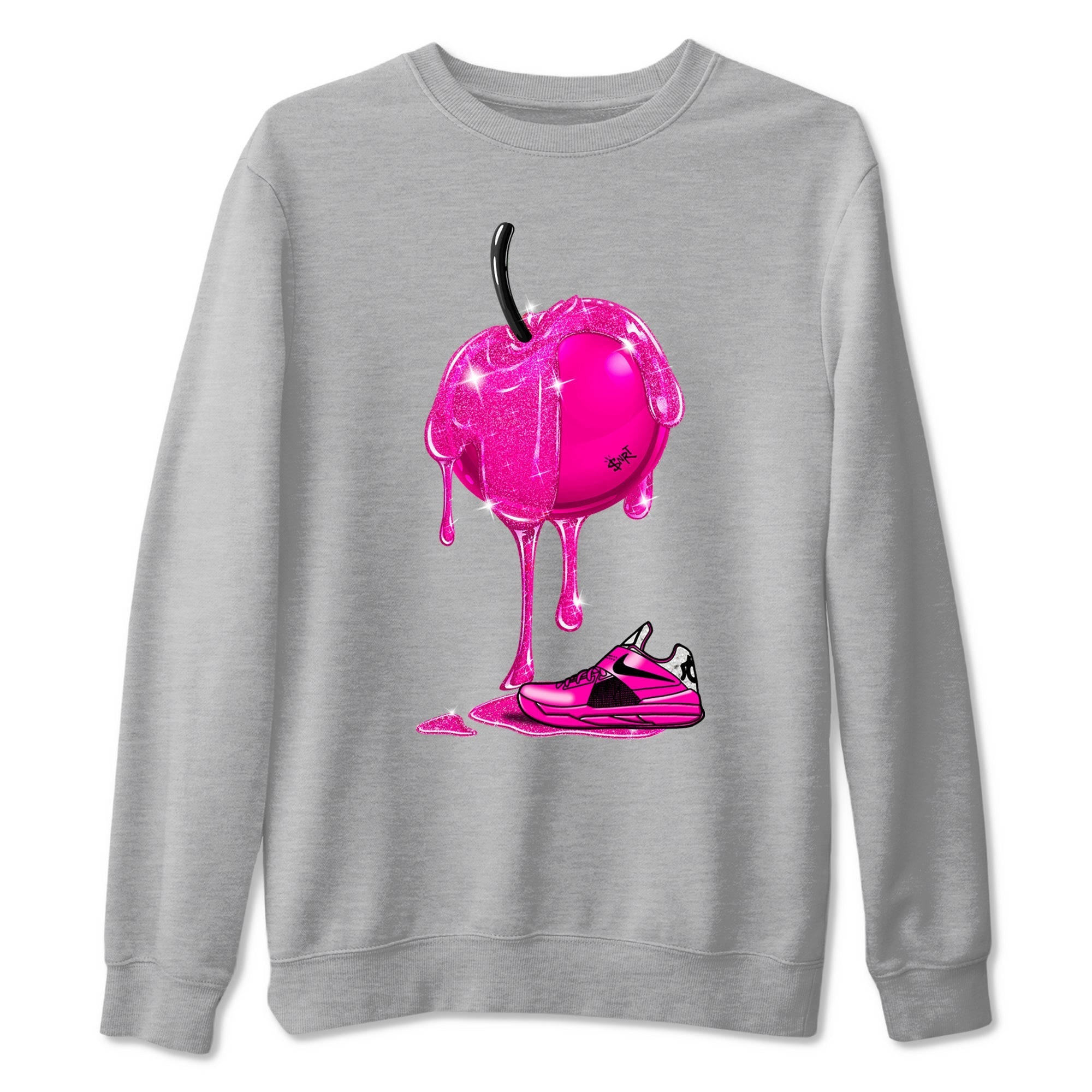 Dripping Cherries snkmatch Tees - Nike KD 4 Aunt Pearl