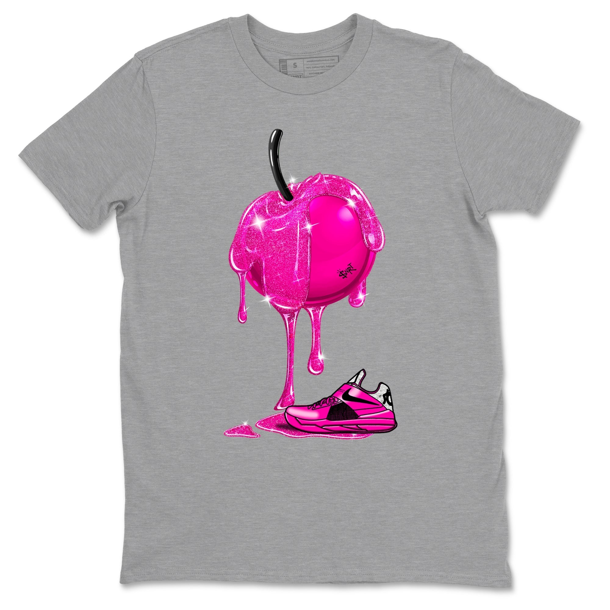 Dripping Cherries snkmatch Tees - Nike KD 4 Aunt Pearl