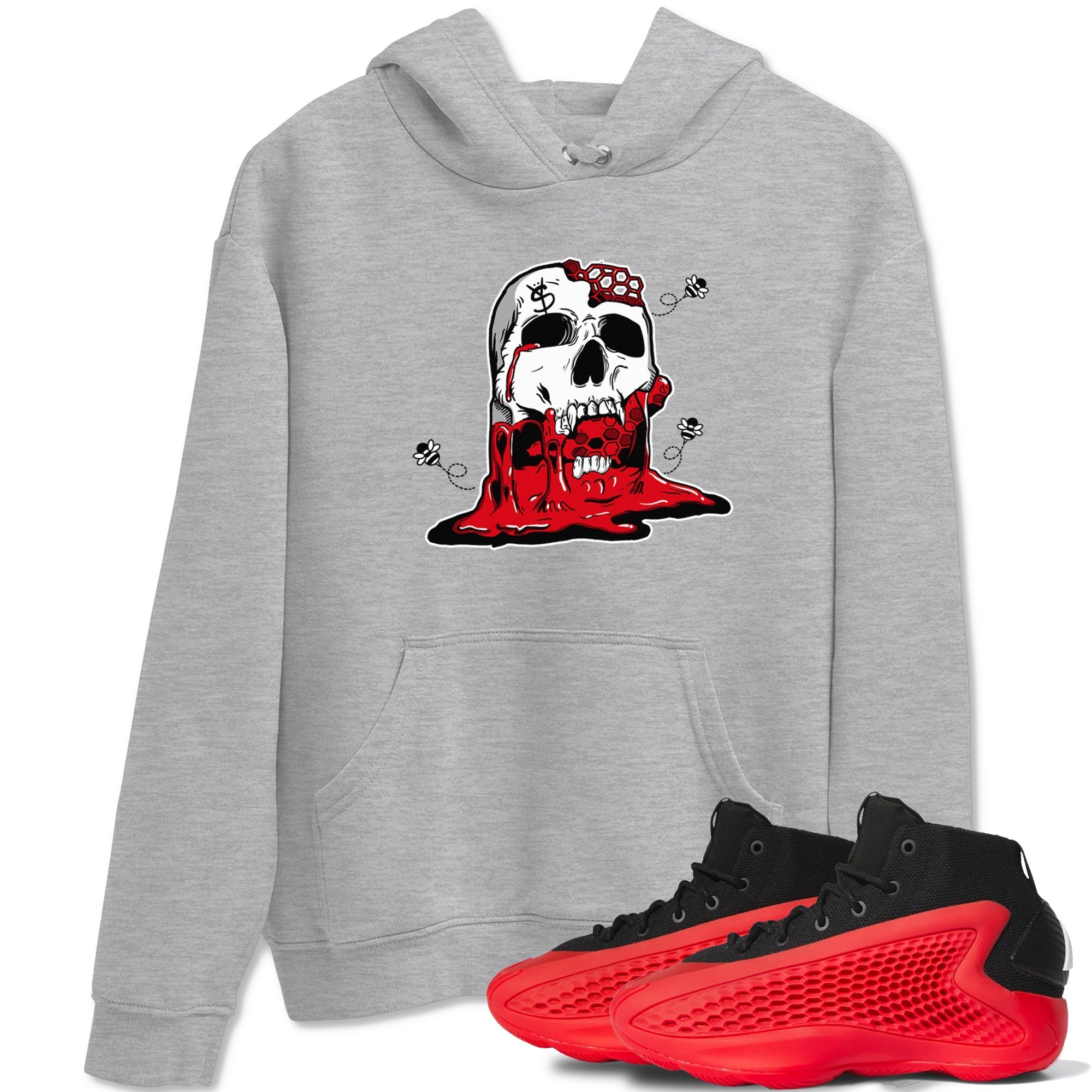 Dripping Honey Skullhead snkmatch Tees - AE 1 Bred