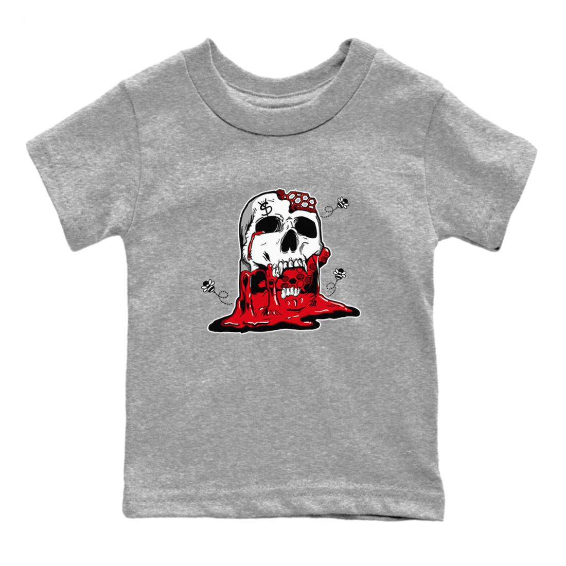 Dripping Honey Skullhead snkmatch Tees Kids - AE 1 Bred