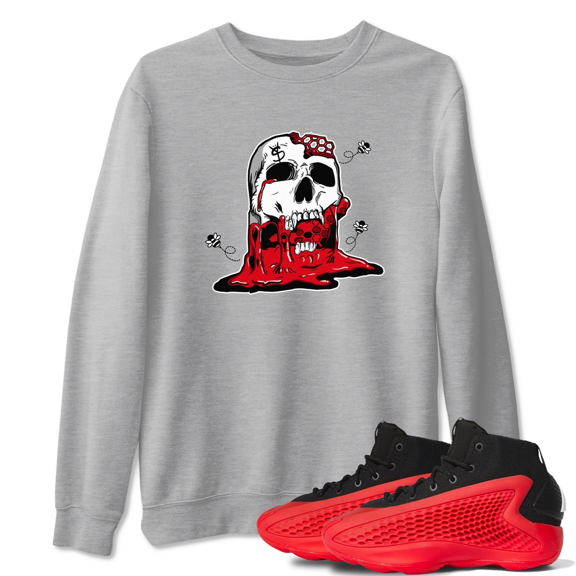 Dripping Honey Skullhead snkmatch Tees - AE 1 Bred