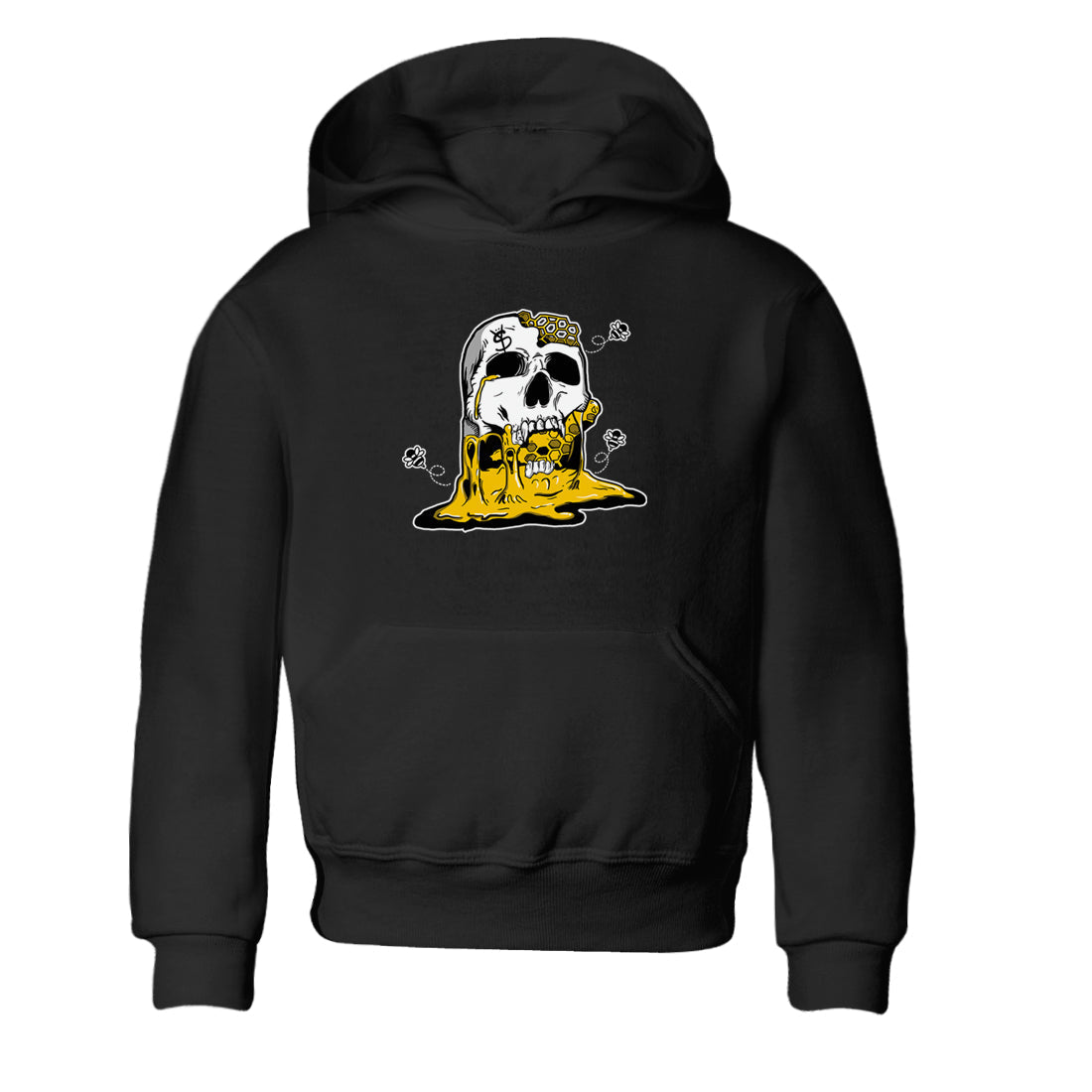 Dripping Honey Skullhead snkmatch Tees Kids - Dunk High Pollen