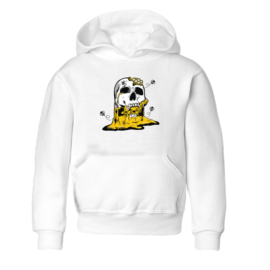 Dripping Honey Skullhead snkmatch Tees Kids - Dunk High Pollen