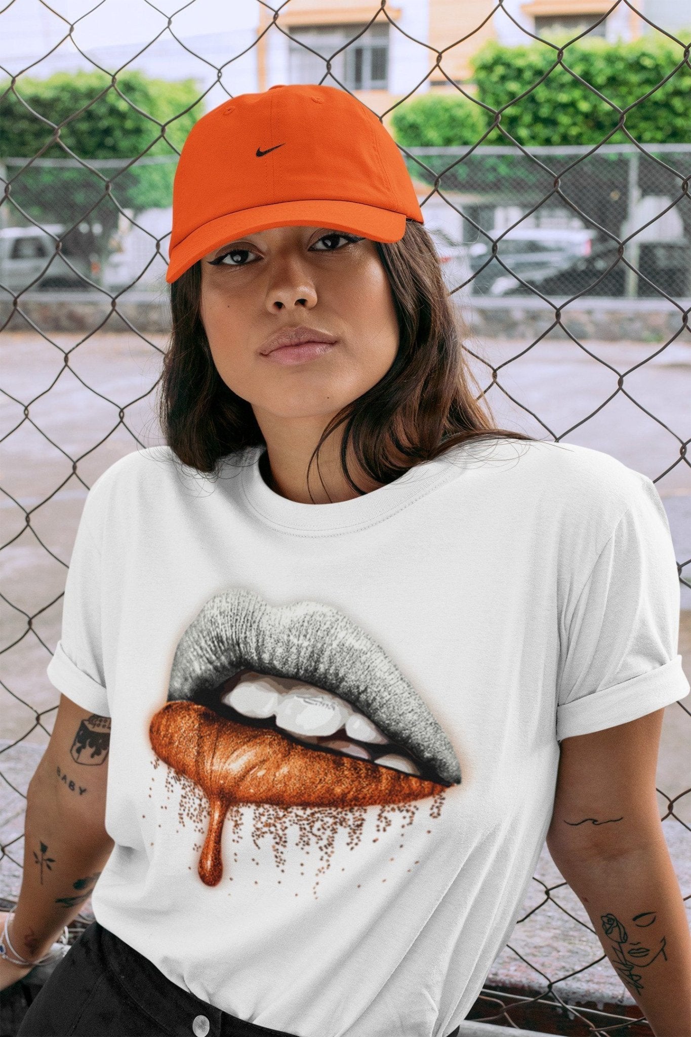 Dripping Lip Unisex Tops - Air Jordan 5 Shattered Backboard