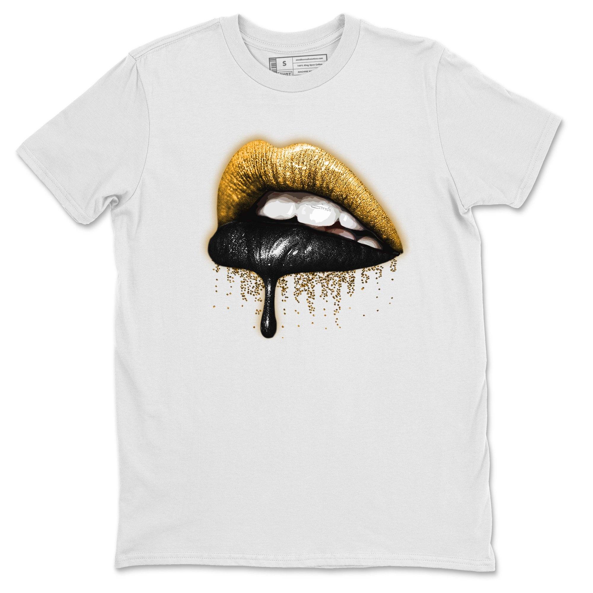 Dripping Lips Unisex Tops - Air Jordan 1 Pollen
