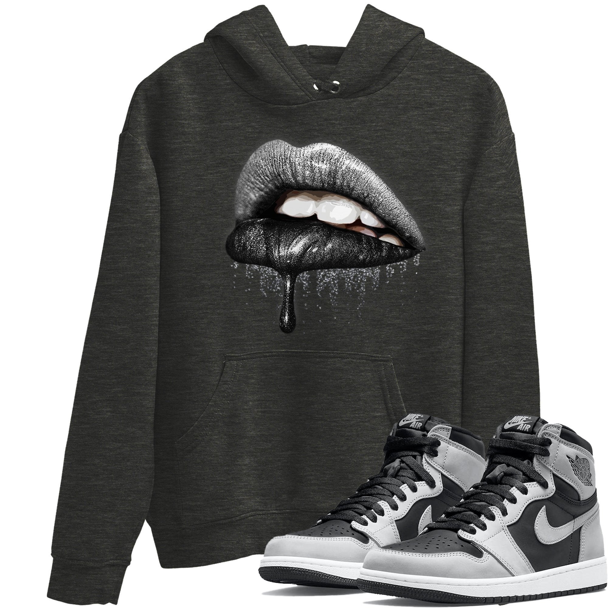 Dripping Lips Unisex Tops - Air Jordan 1 Shadow 2.0