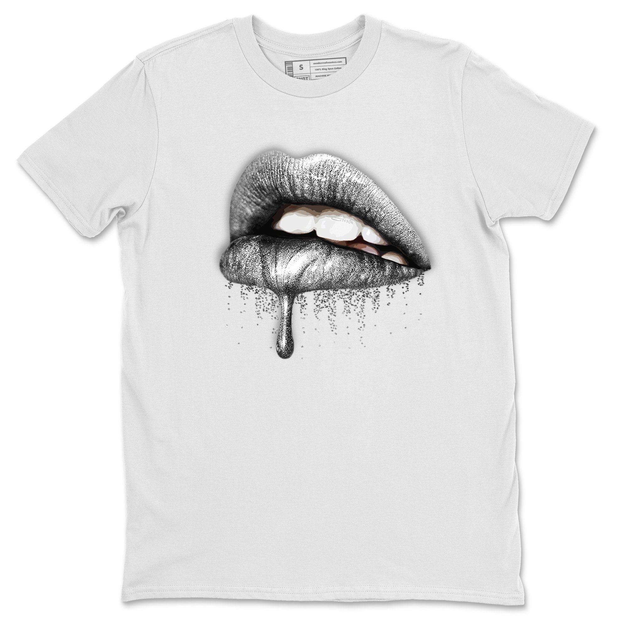 Dripping Lips Unisex Tops - Air Jordan 1 Silver Toe