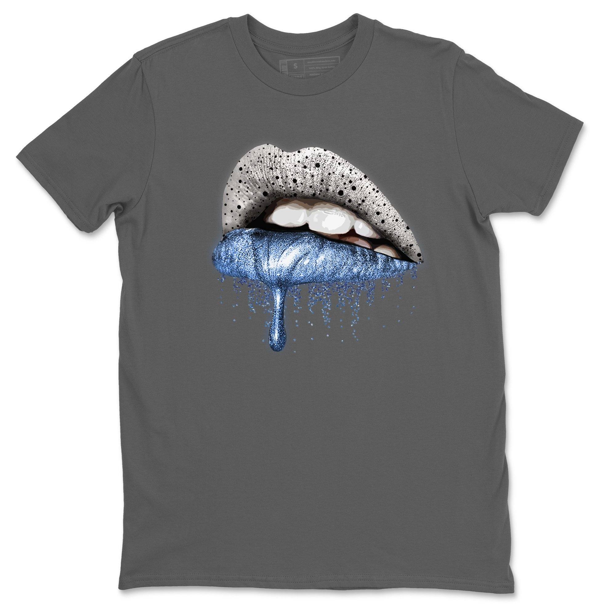 Dripping Lips Unisex Tops - Air Jordan 4 University Blue