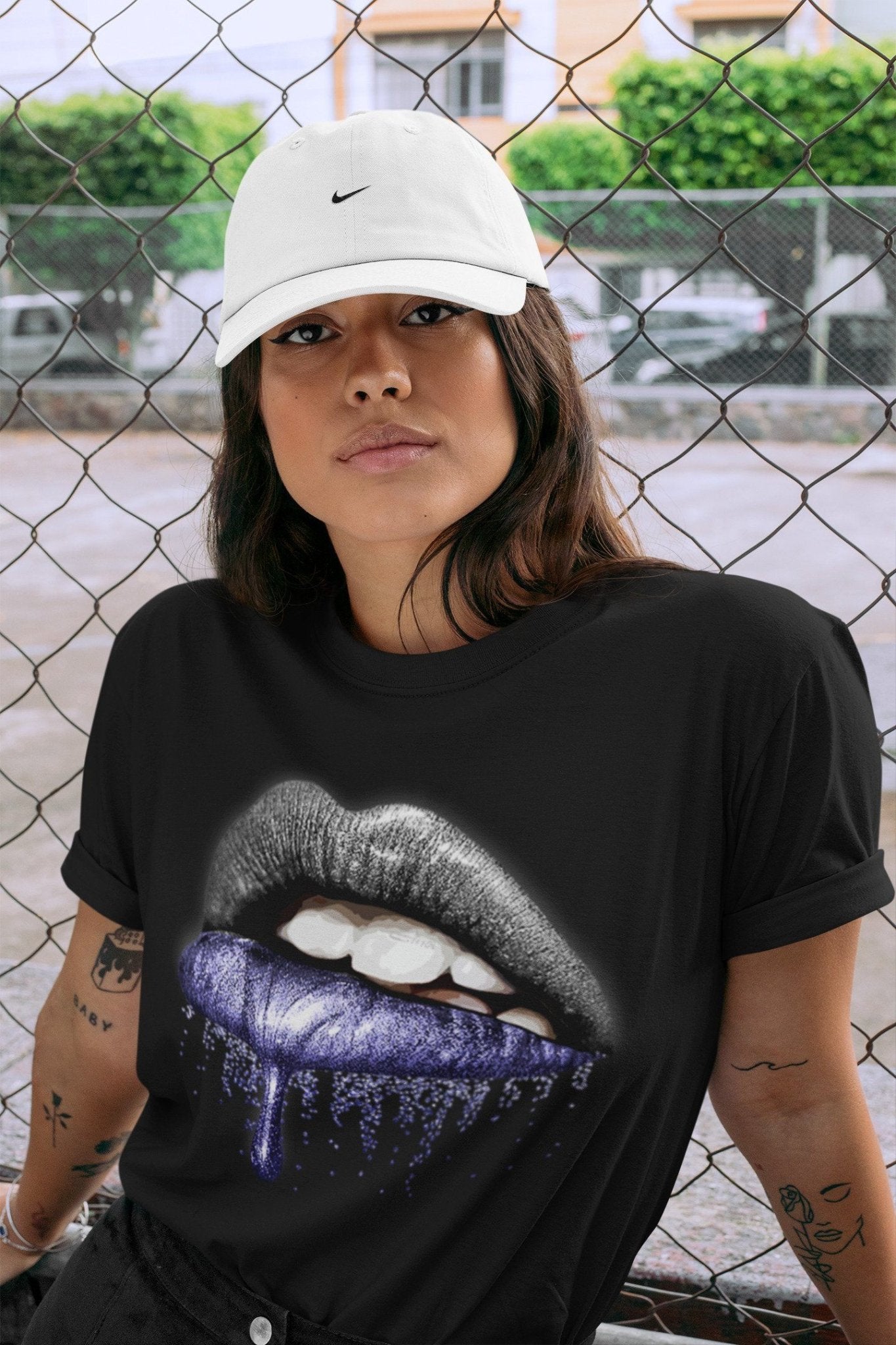 Dripping Lips Unisex Tops - Air Jordan 7 Flint