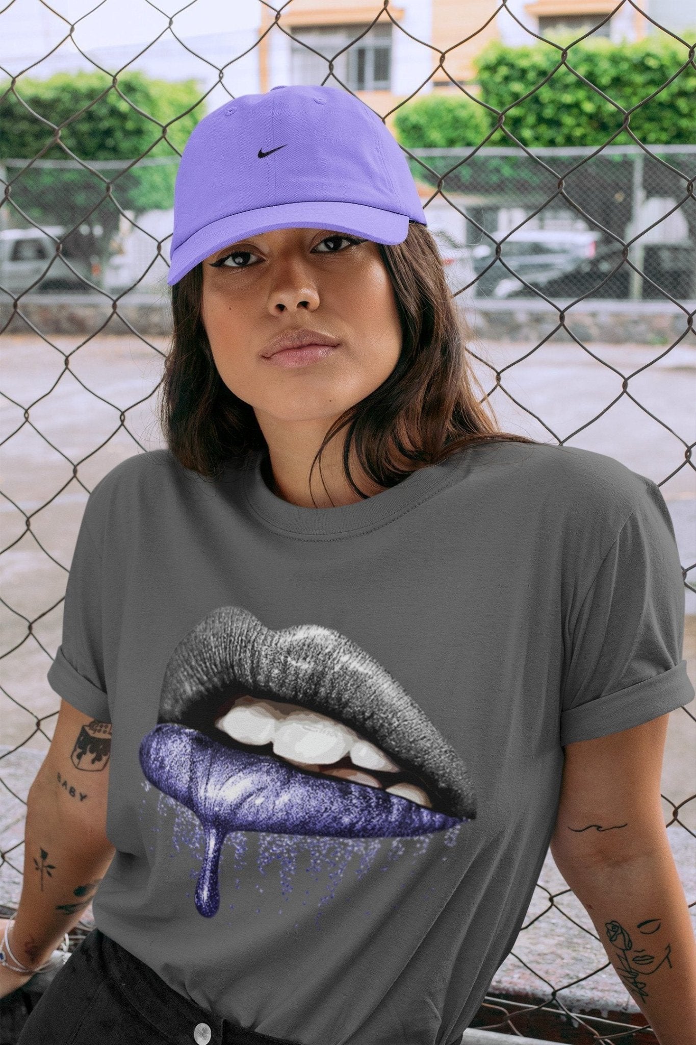 Dripping Lips Unisex Tops - Air Jordan 7 Flint