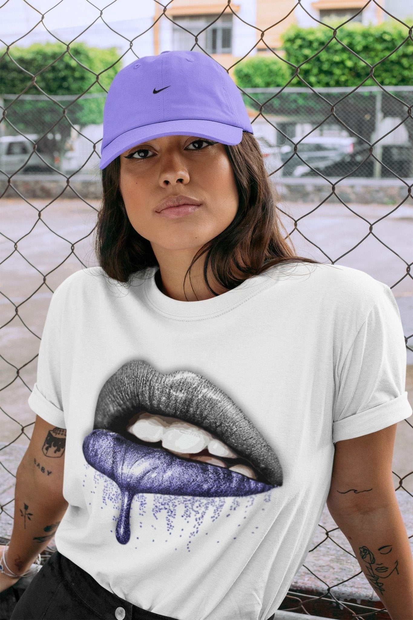 Dripping Lips Unisex Tops - Air Jordan 7 Flint