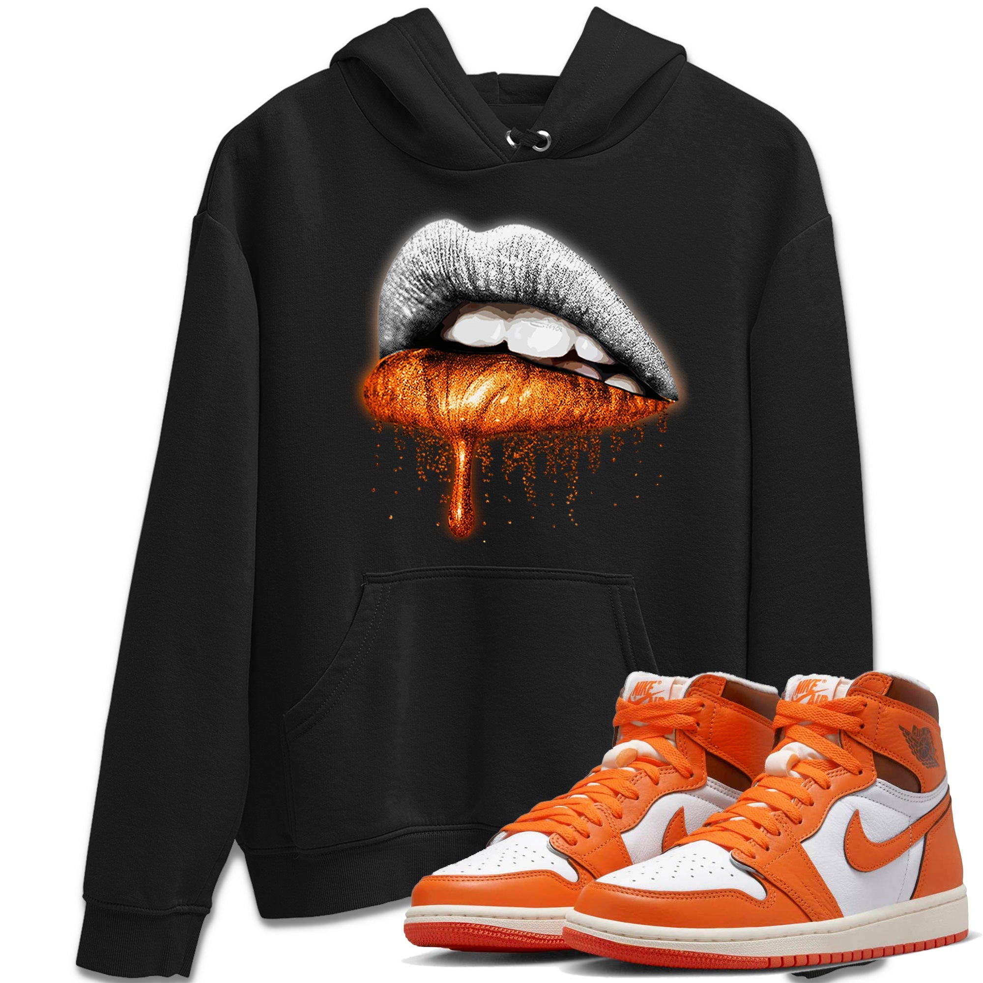 Dripping Lips Unisex Tops - Air Jordan 1 Starfish