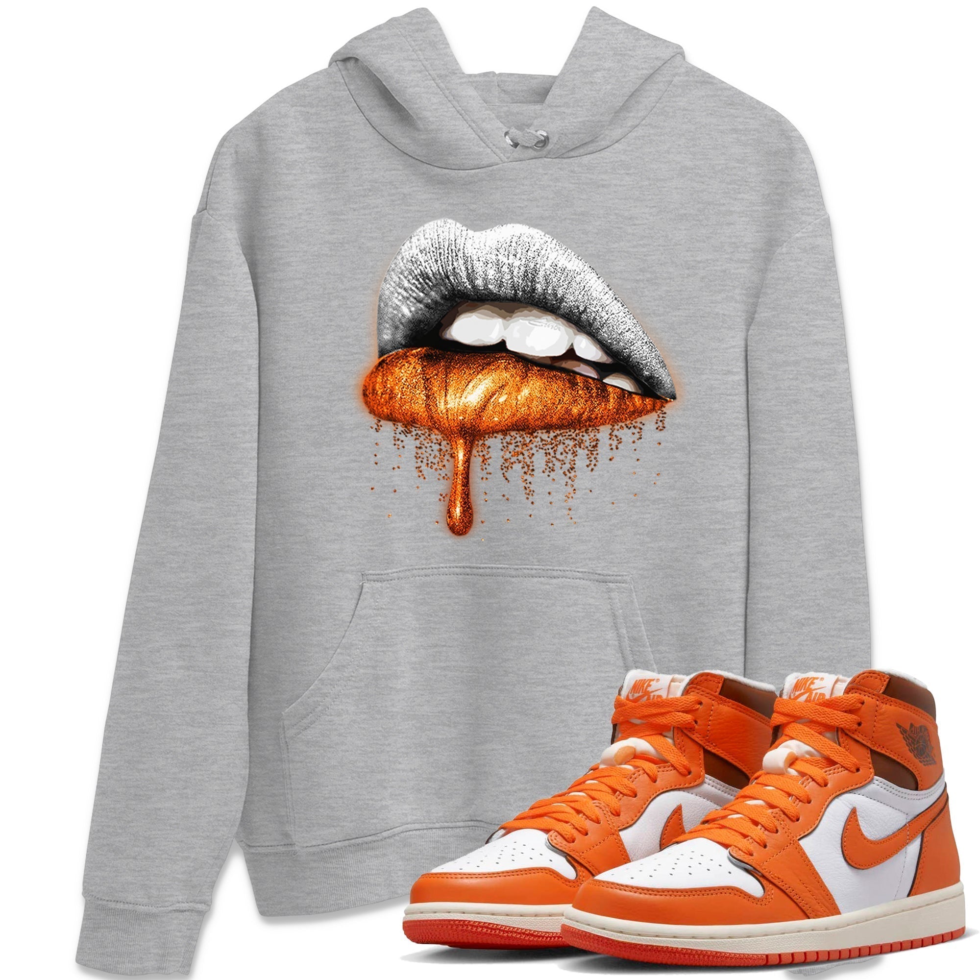 Dripping Lips Unisex Tops - Air Jordan 1 Starfish