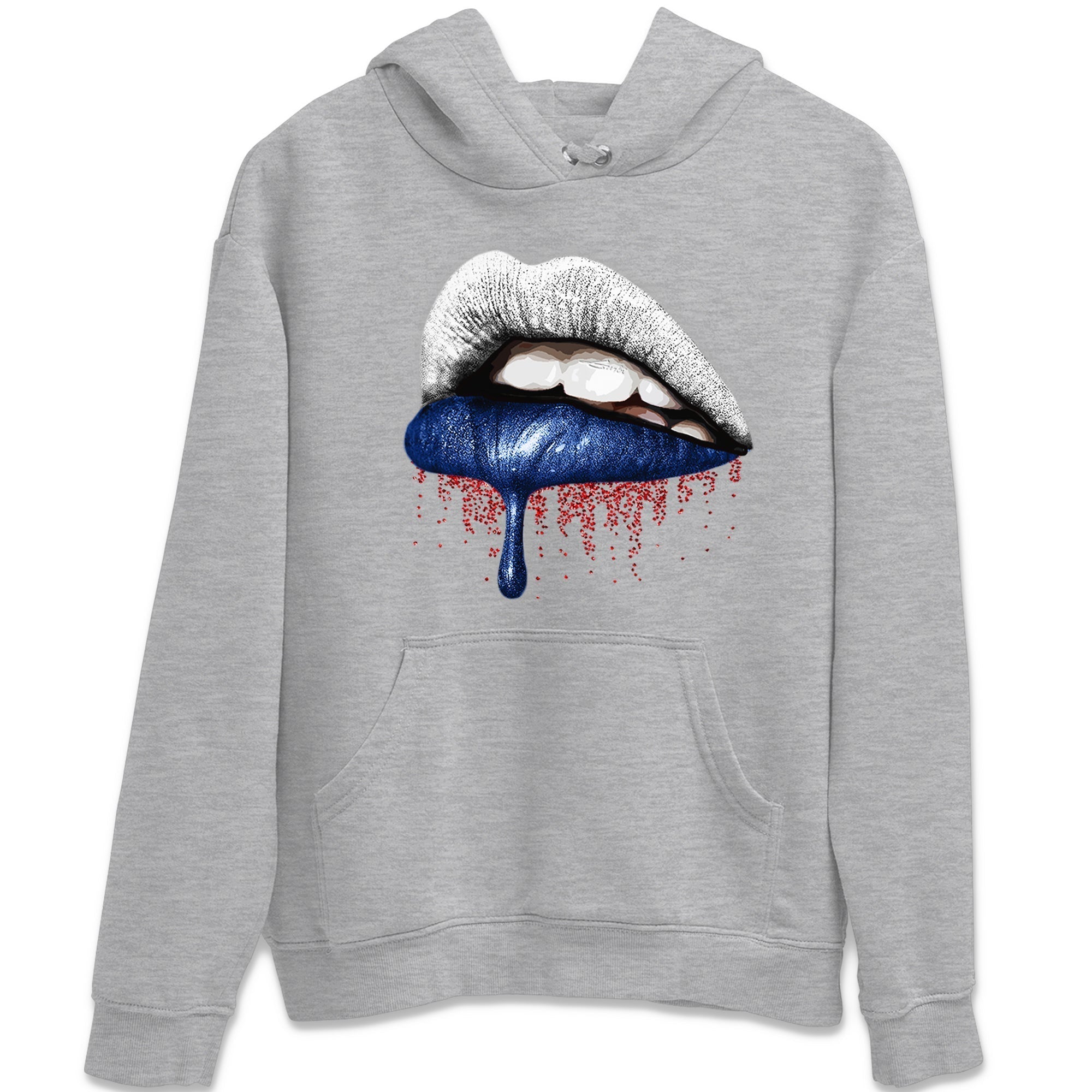 Dripping Lips Unisex Tops - Air Jordan 13 French Blue