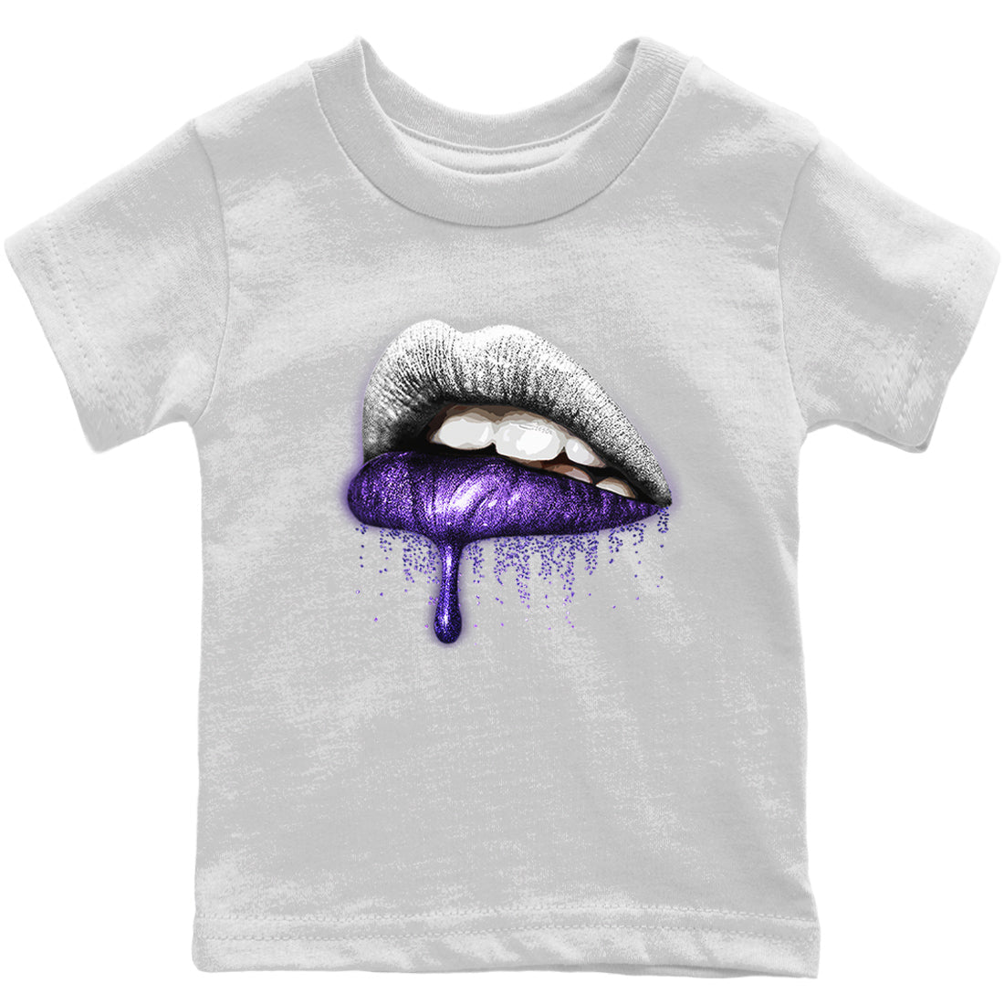 Dripping Lips Kids Tops - Air Jordan 3 Dark Iris
