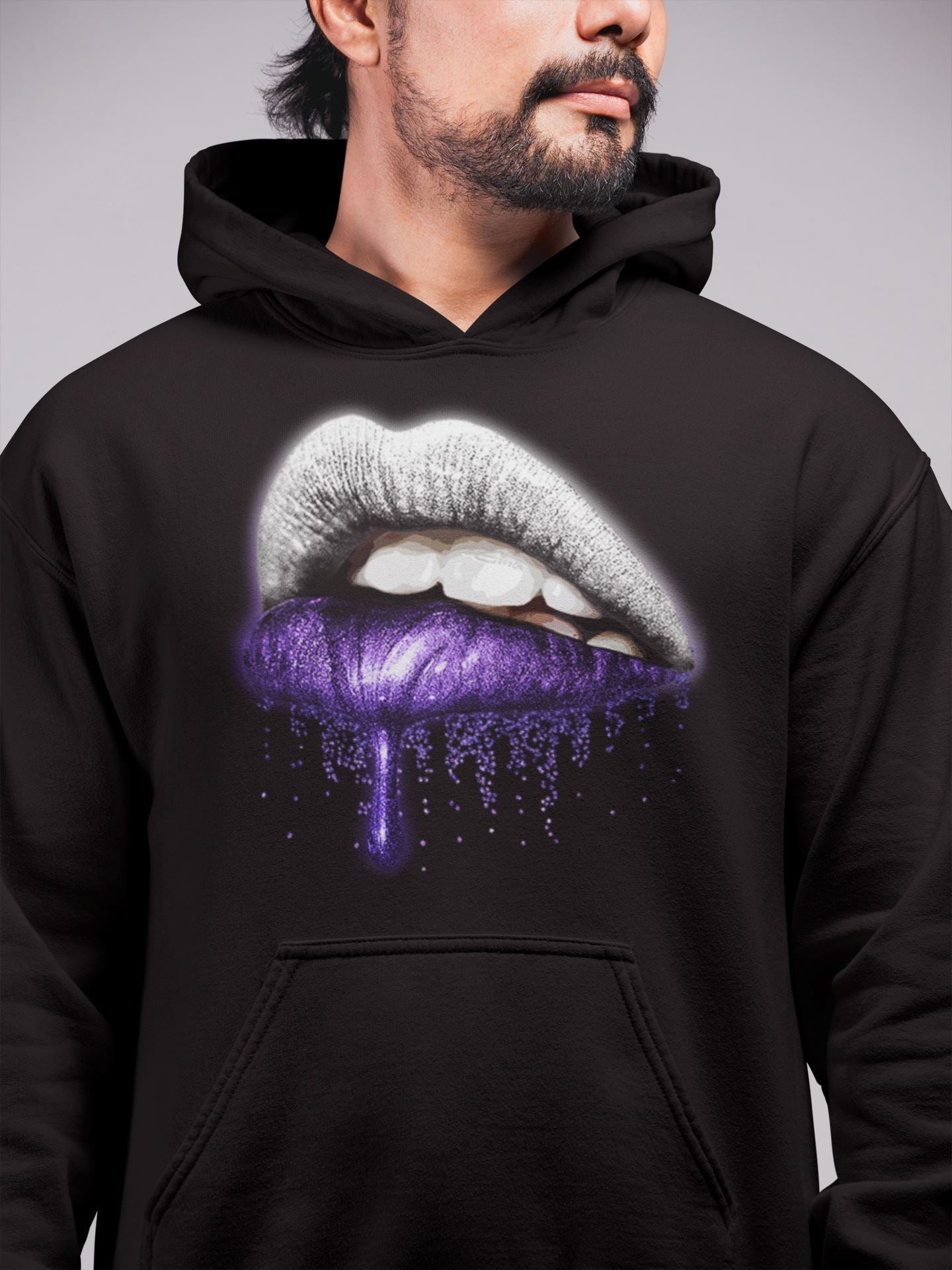 Dripping Lips Unisex Tops - Air Jordan 3 Dark Iris