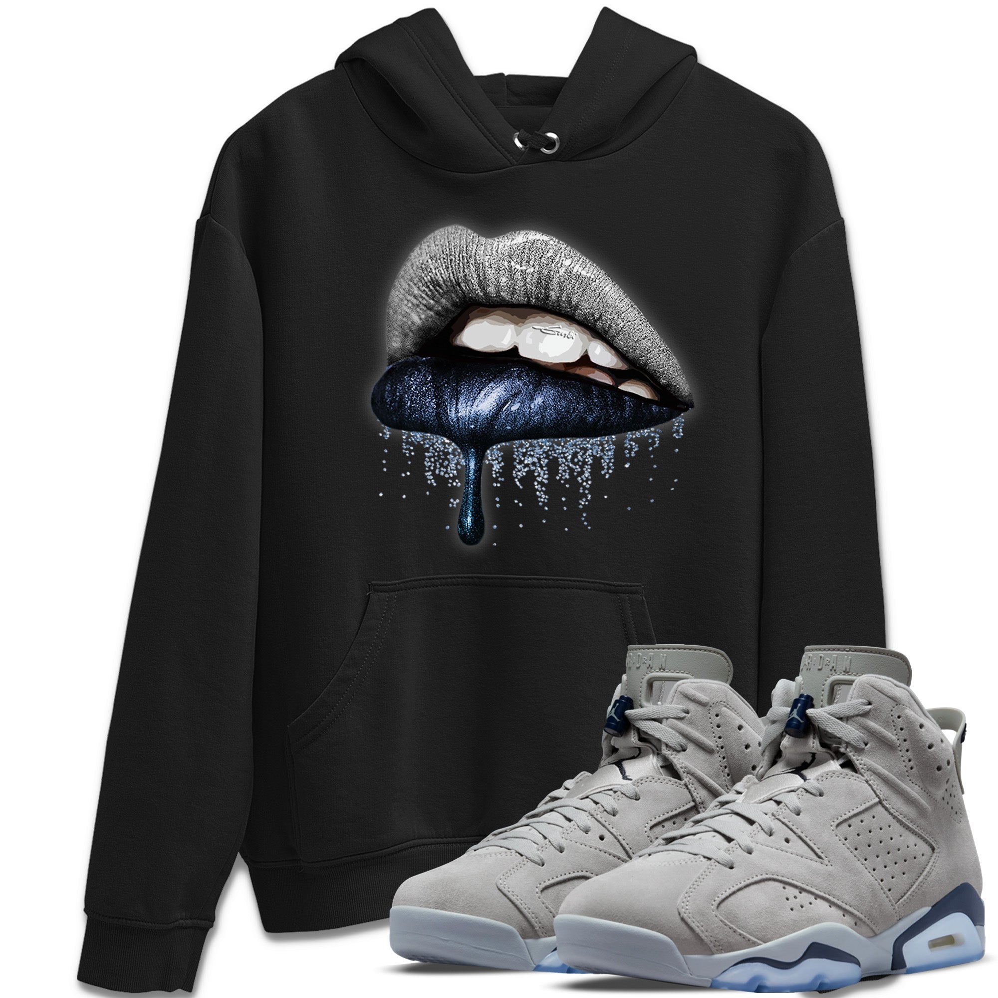 Dripping Lips Unisex Tops - Air Jordan 6 Georgetown