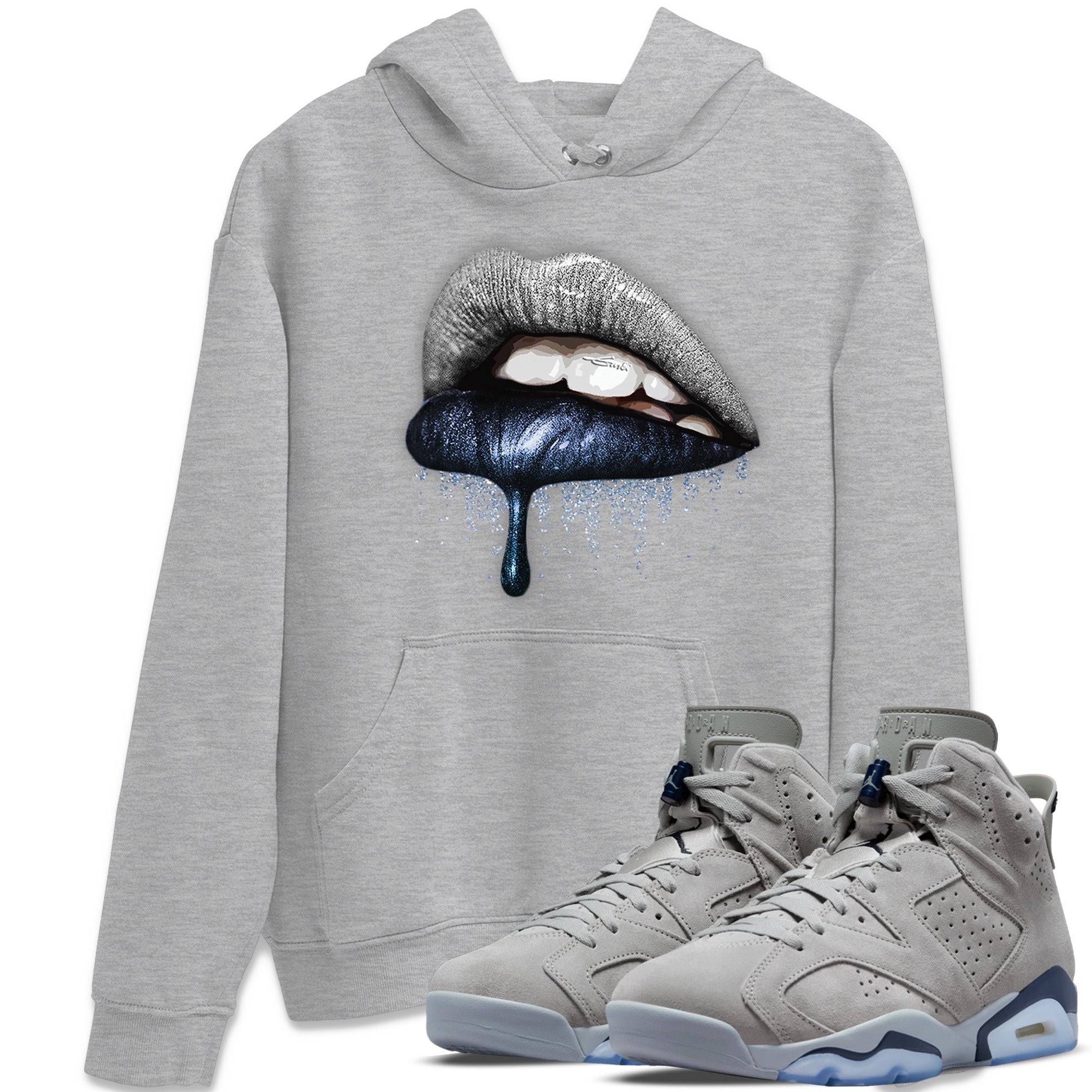 Dripping Lips Unisex Tops - Air Jordan 6 Georgetown