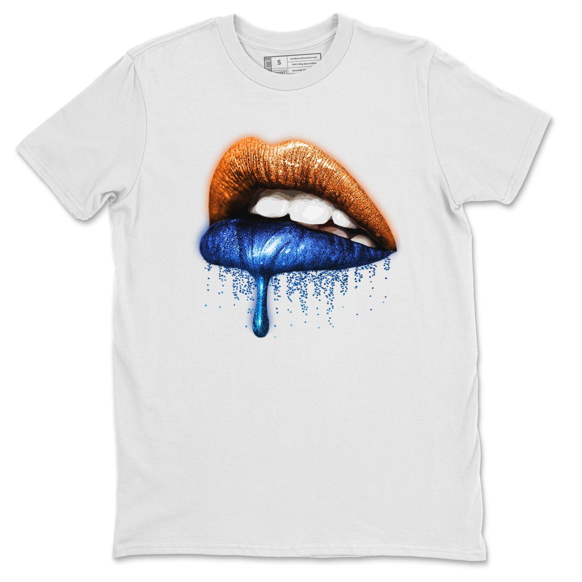 Dripping Lips Unisex Tops - Yeezy 700 Bright Blue