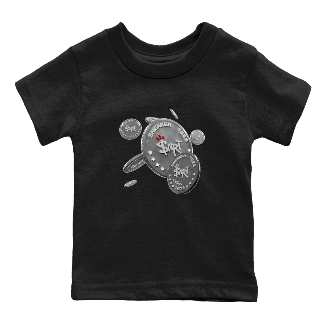 Drop Coin Kids Tops - Air Jordan 1 Washed Heritage