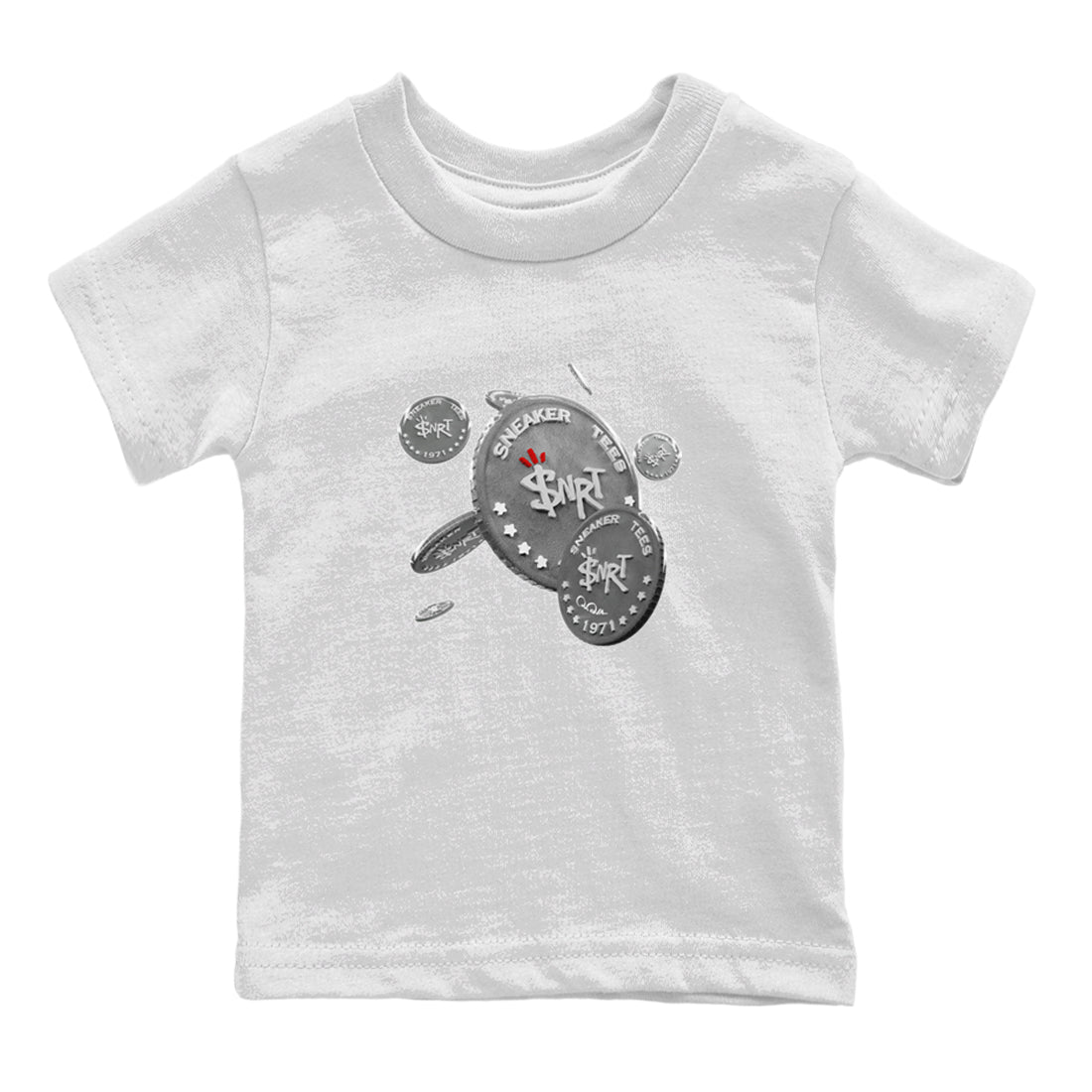 Drop Coin Kids Tops - Air Jordan 1 Washed Heritage