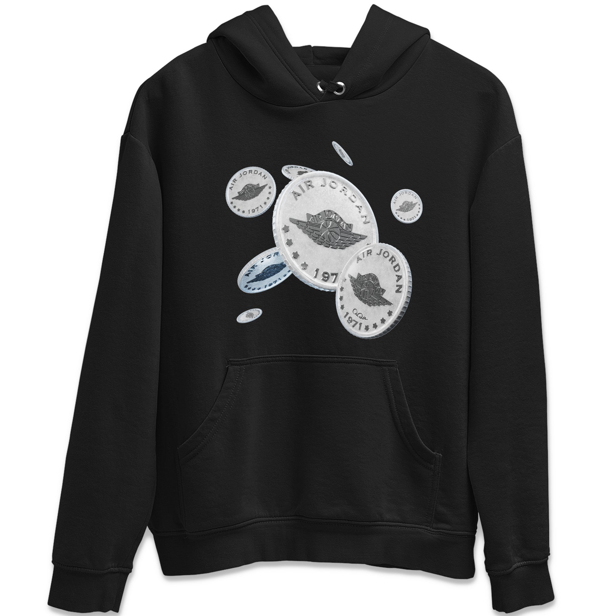 Drop Coin Unisex Tops - Air Jordan 11 White Cement