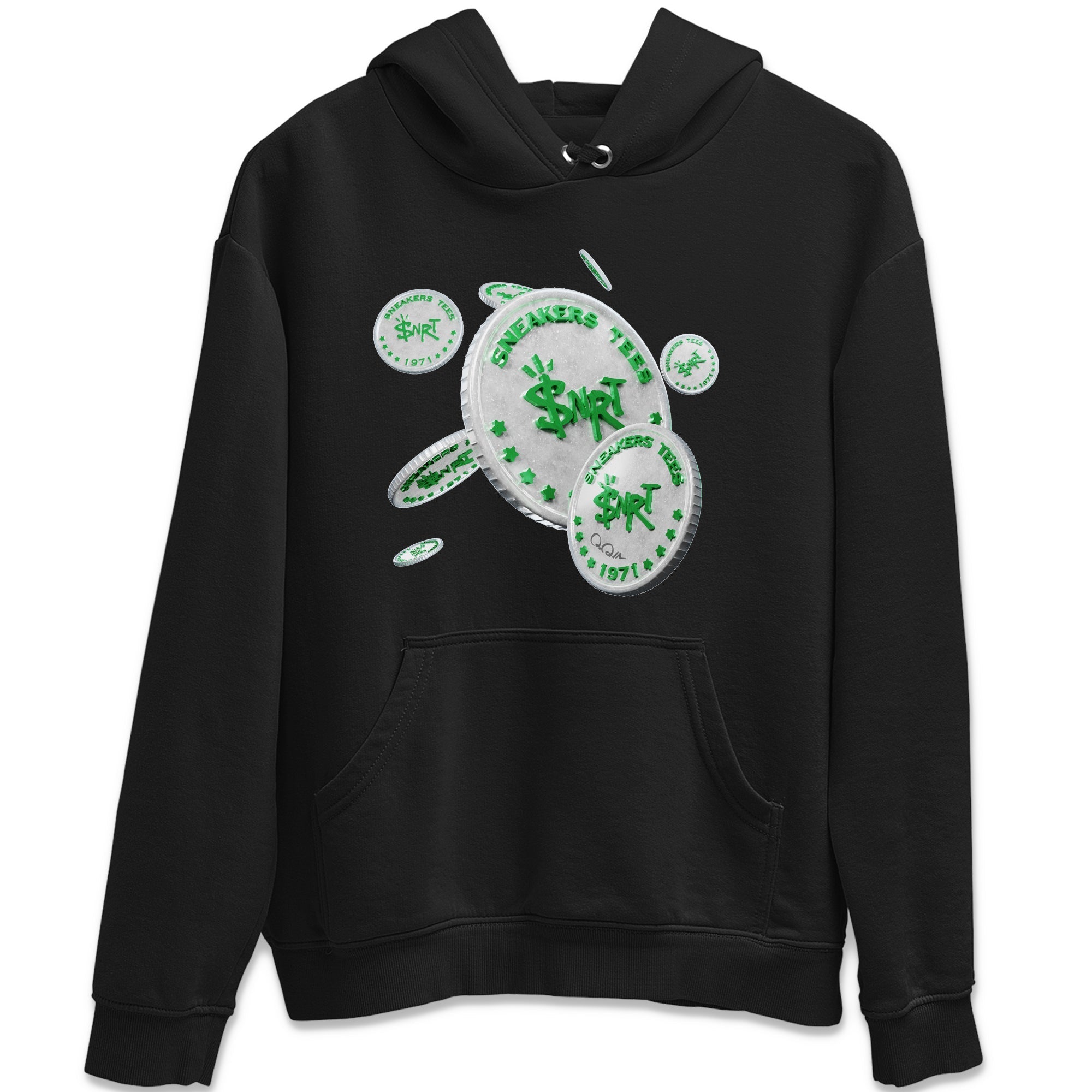 Drop Coin Unisex Tops - Air Jordan 3 Lucky Green
