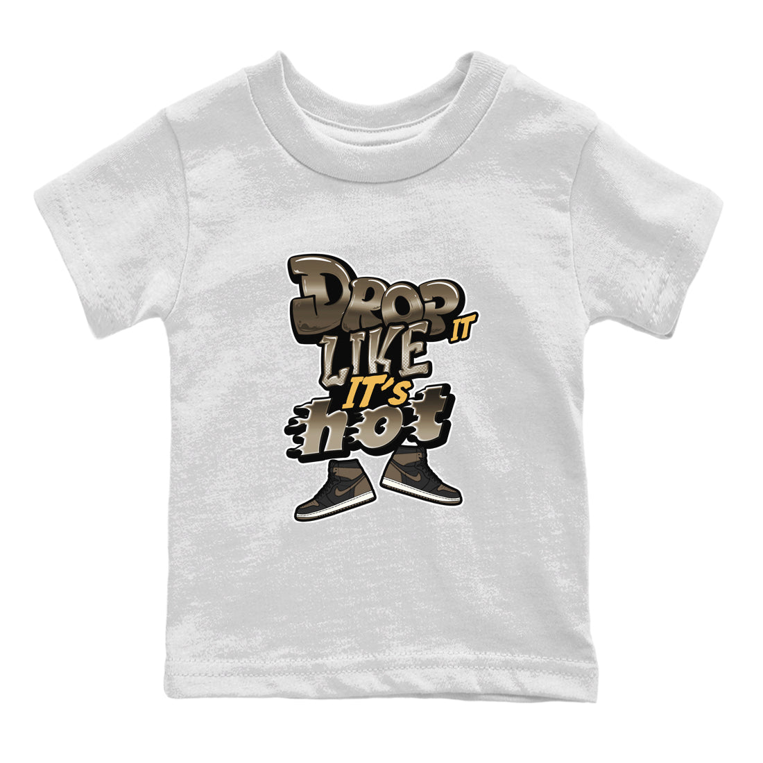 Drop It Like It's Hot snkmatch Tee Kids - Air Jordan 1 Palomino
