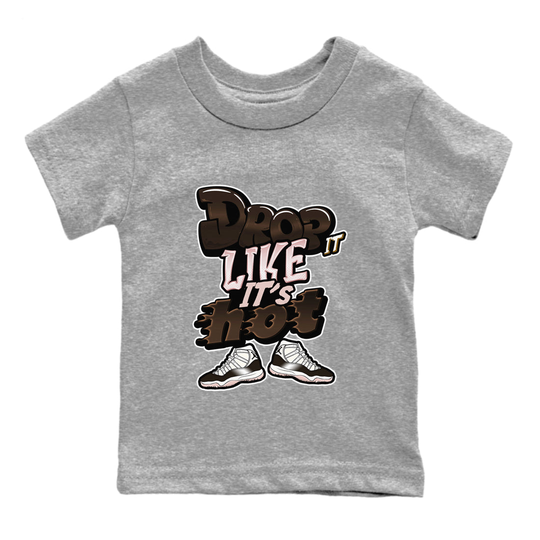 Drop It Like It's Hot snkmatch Tee Kids - Air Jordan 11 Neapolitan