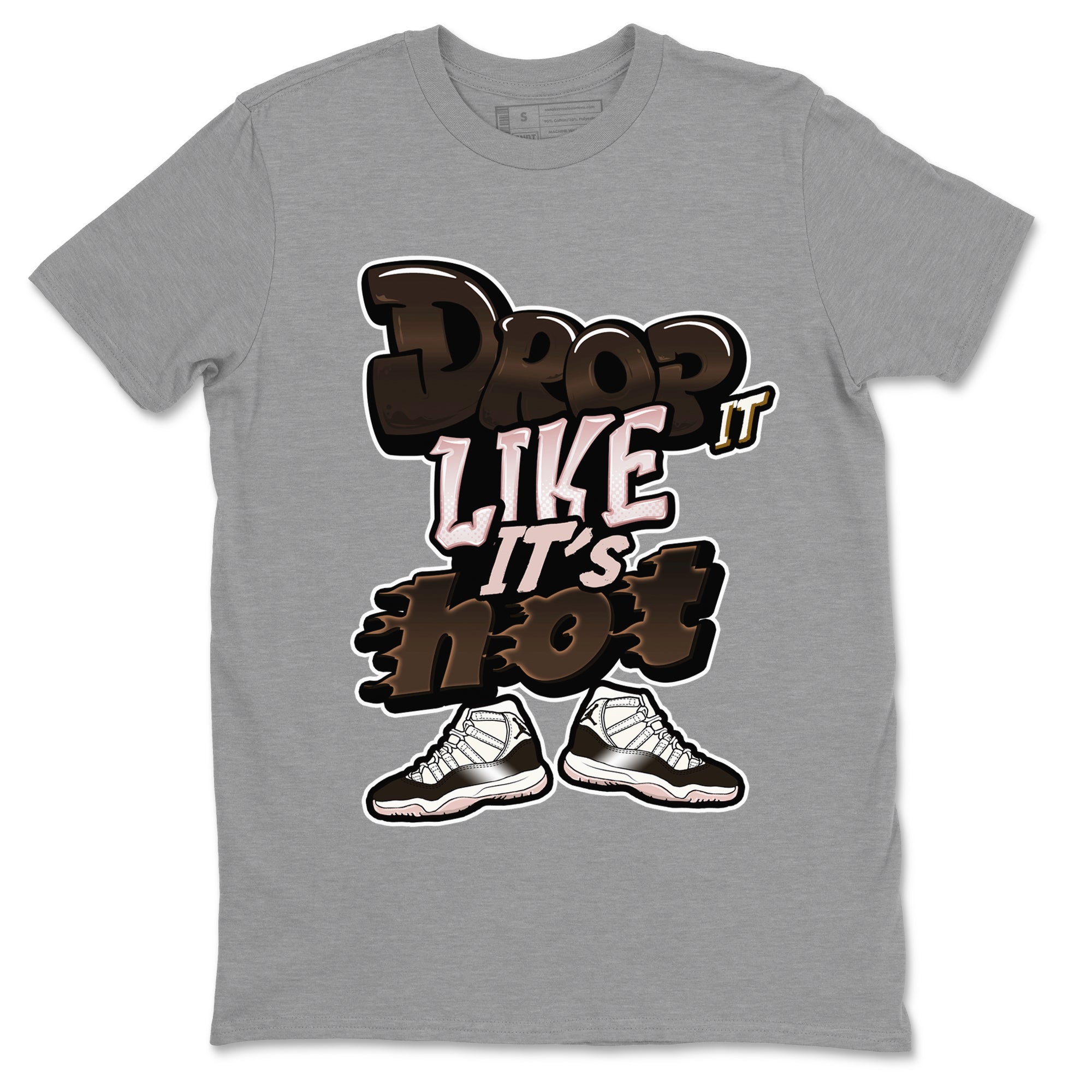Drop It Like It's Hot snkmatch Tee - Air Jordan 11 Neapolitan