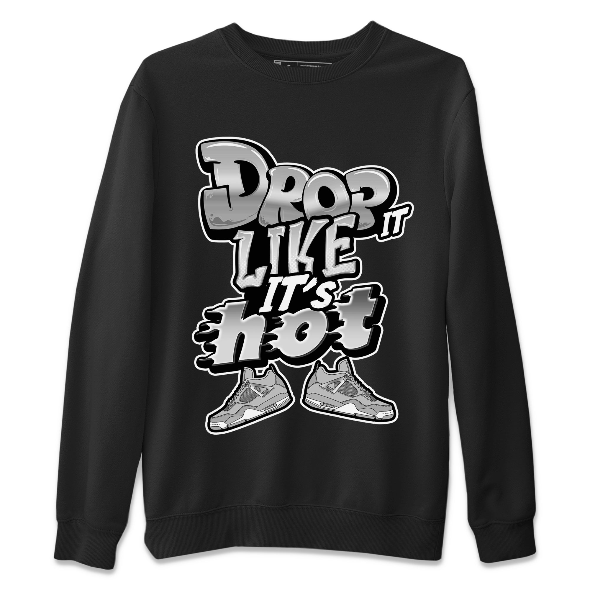 Drop It Like It's Hot snkmatch Tee - Air Jordan 4 Frozen Moments