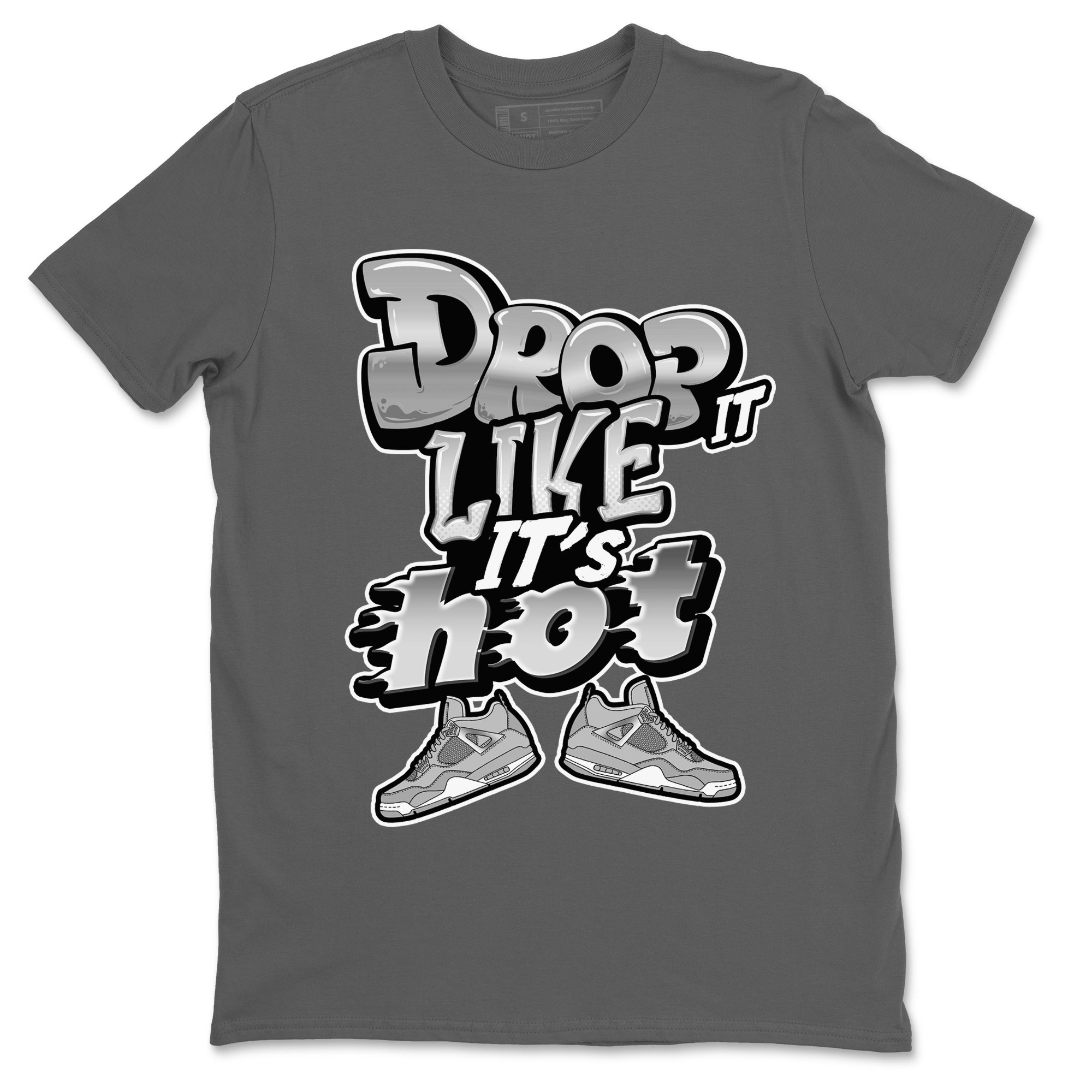 Drop It Like It's Hot snkmatch Tee - Air Jordan 4 Frozen Moments