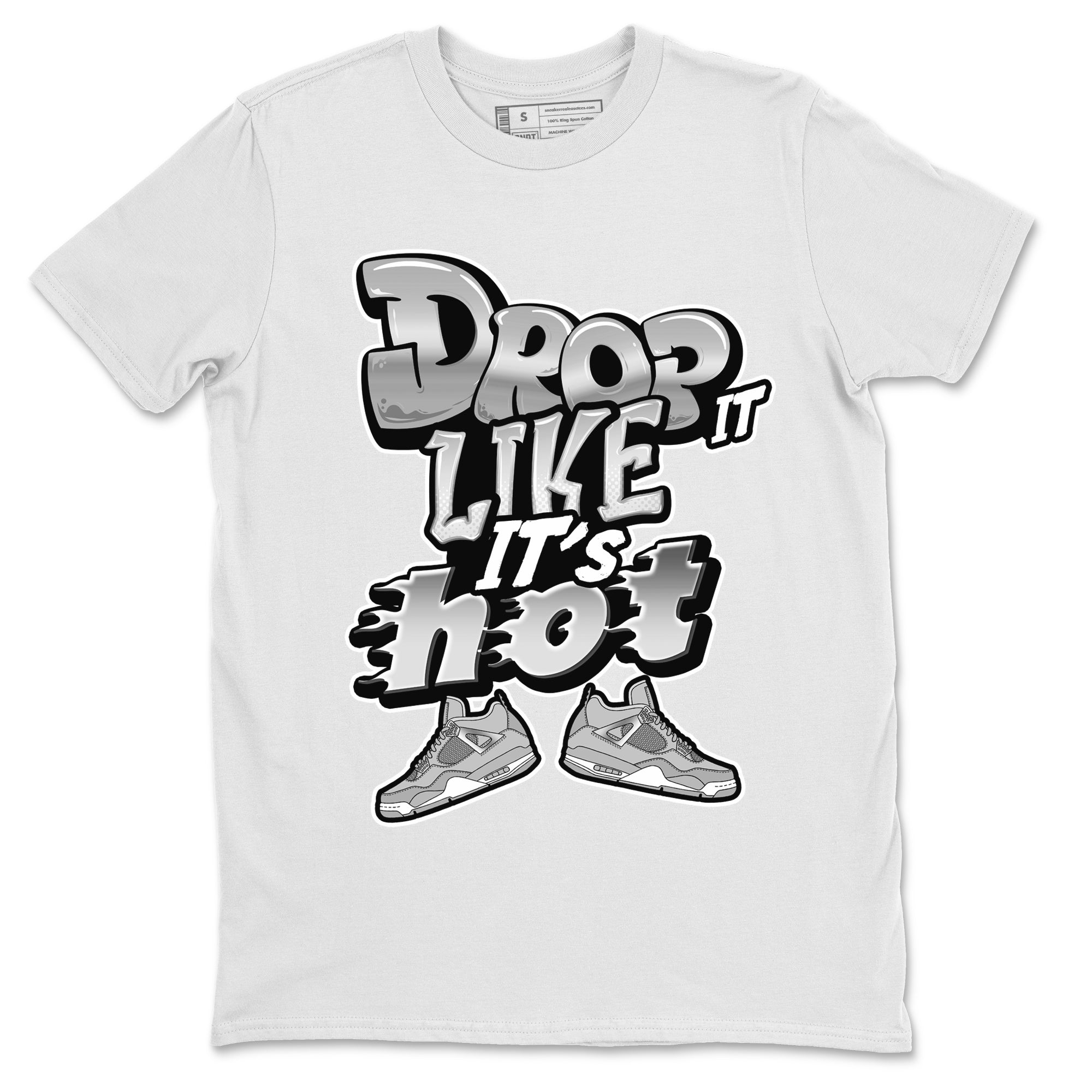 Drop It Like It's Hot snkmatch Tee - Air Jordan 4 Frozen Moments
